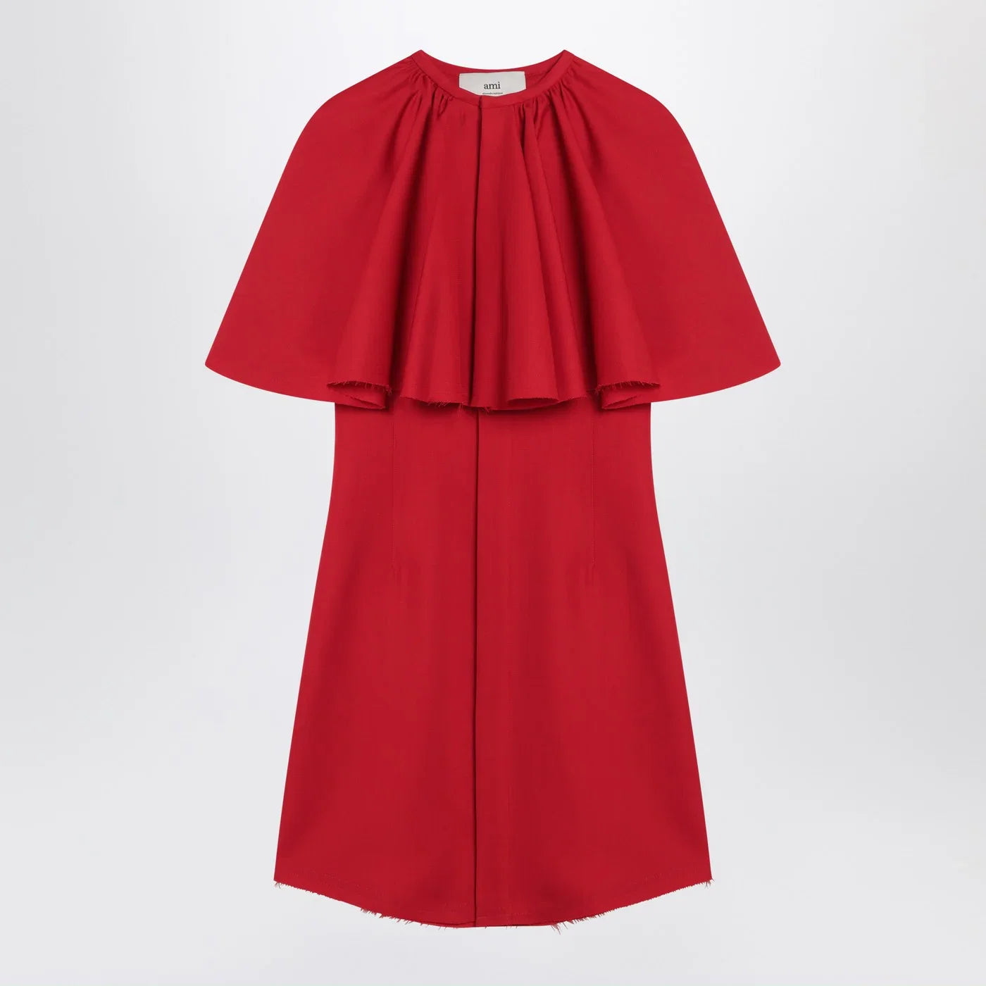 Ami Paris Mini red wool dress