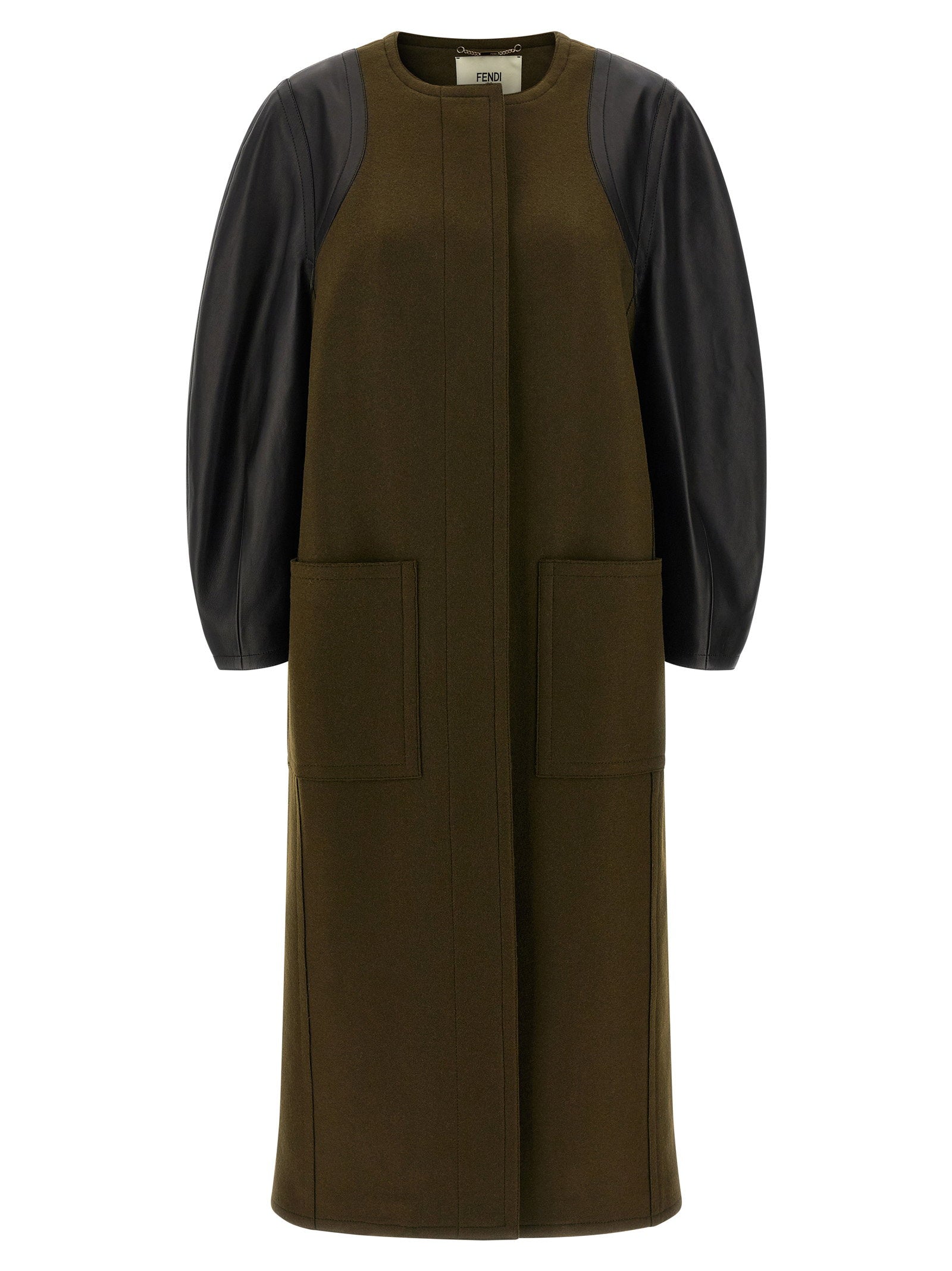 Fendi Wool Felt Coat