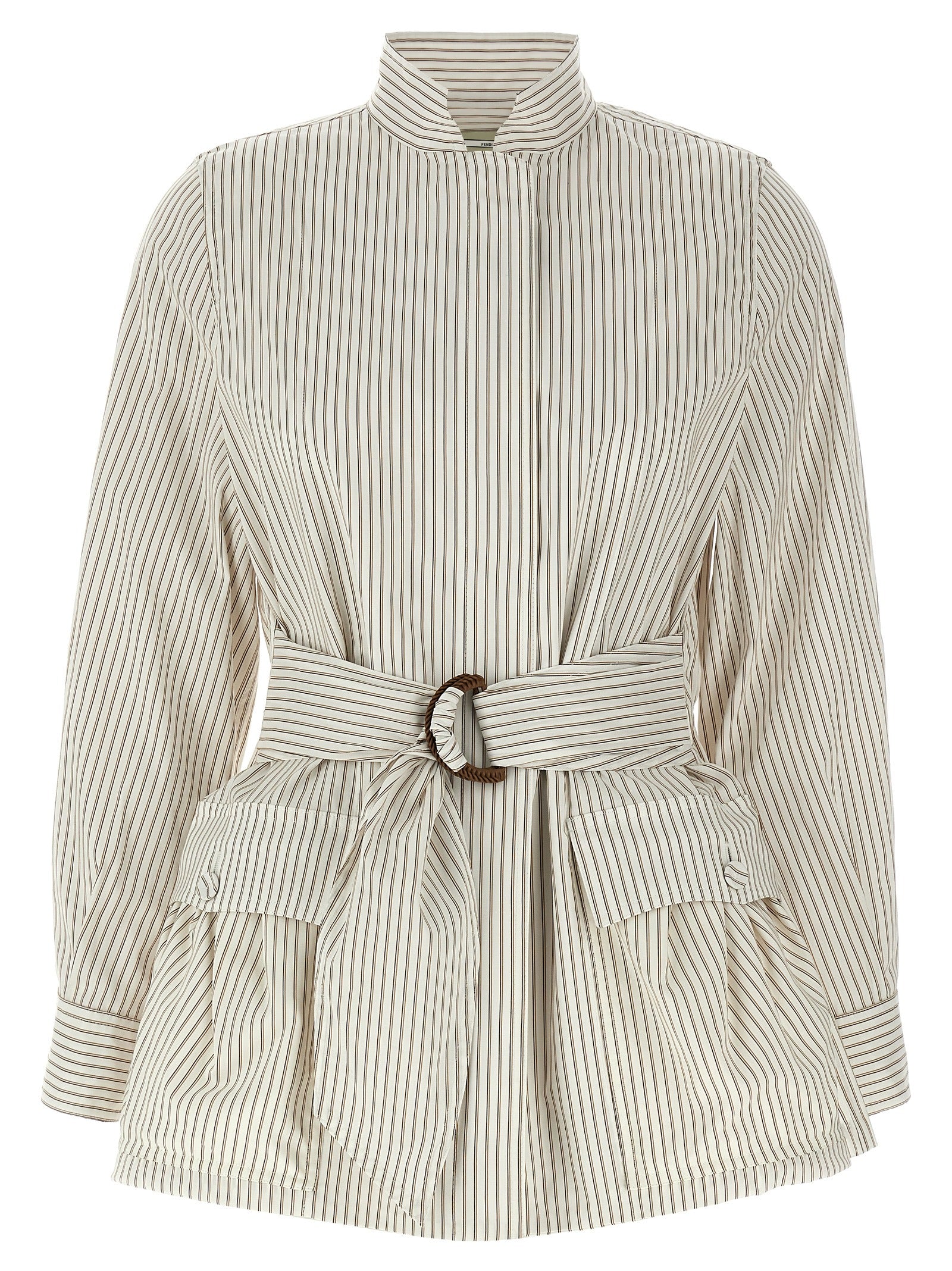 Fendi Striped Blouson