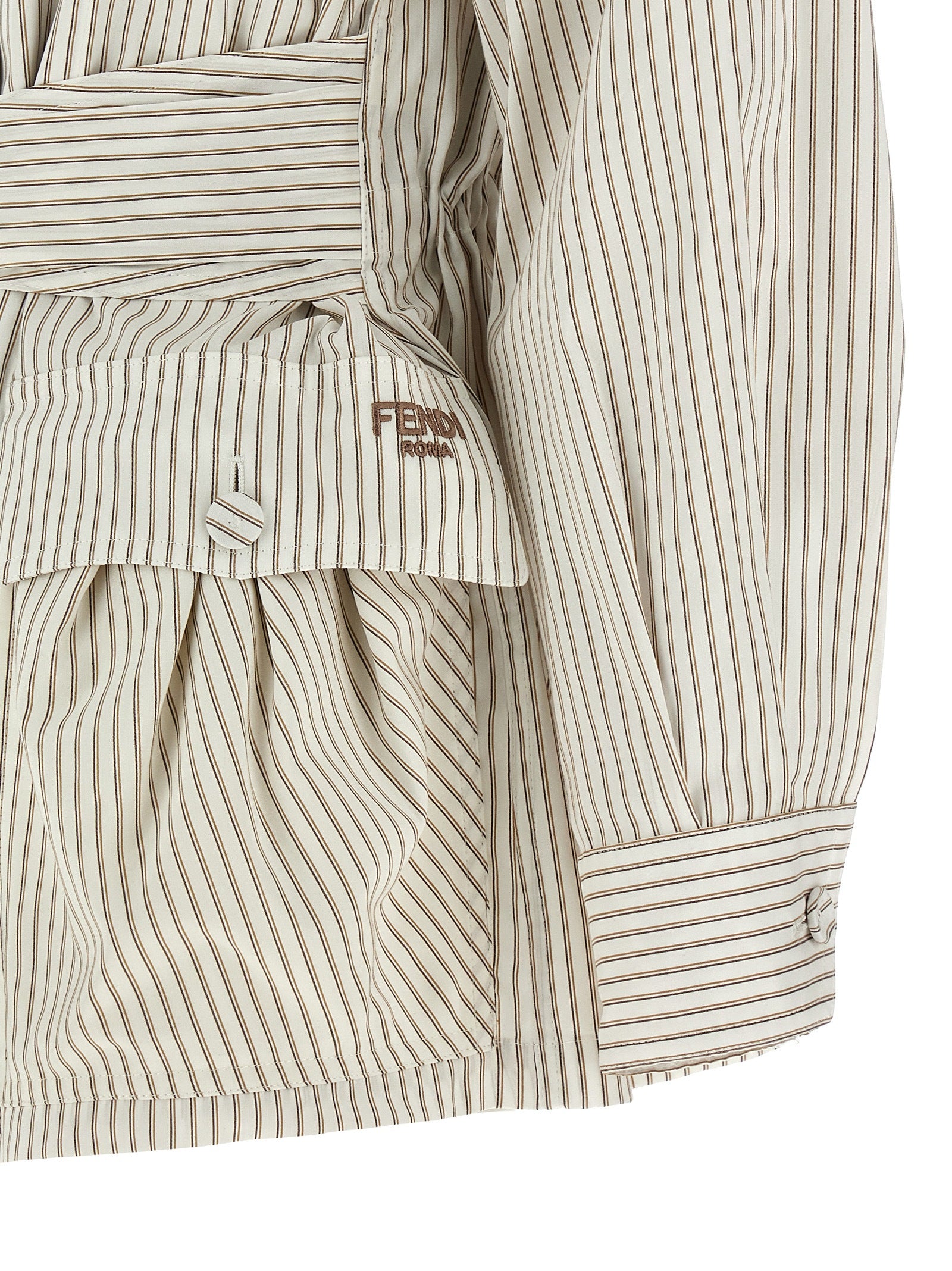 Fendi Striped Blouson