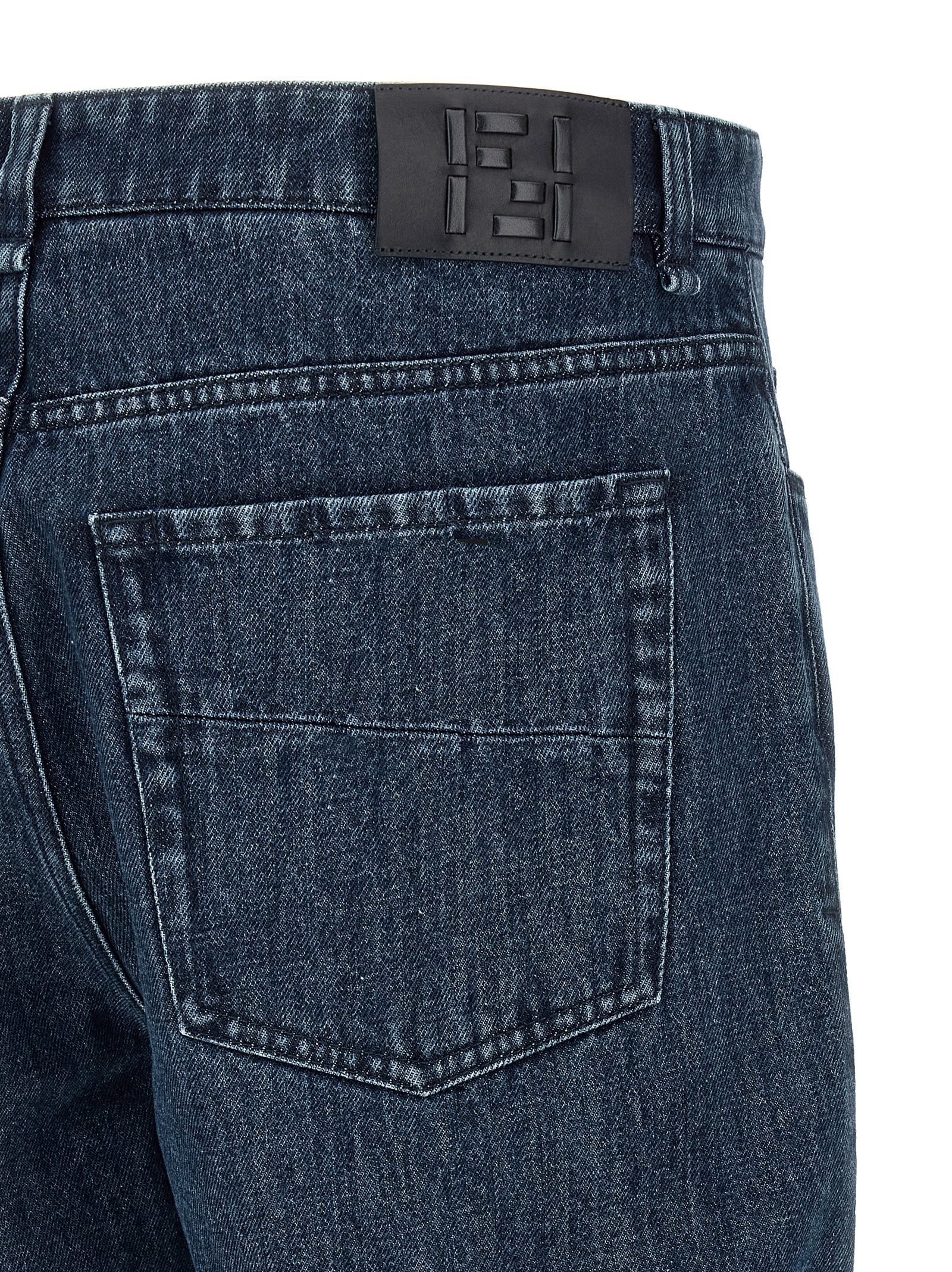 Fendi Ff Inner Jeans