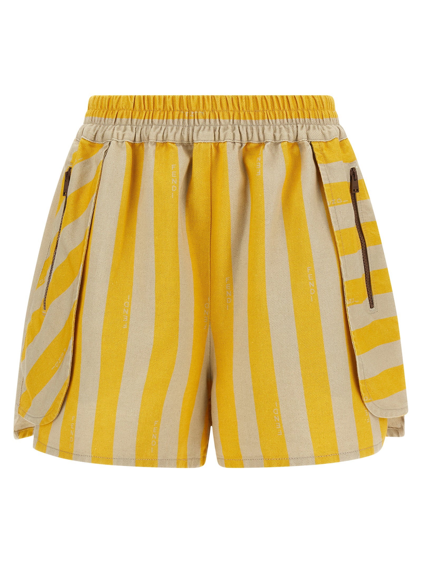 Fendi Pequin Striped Shorts