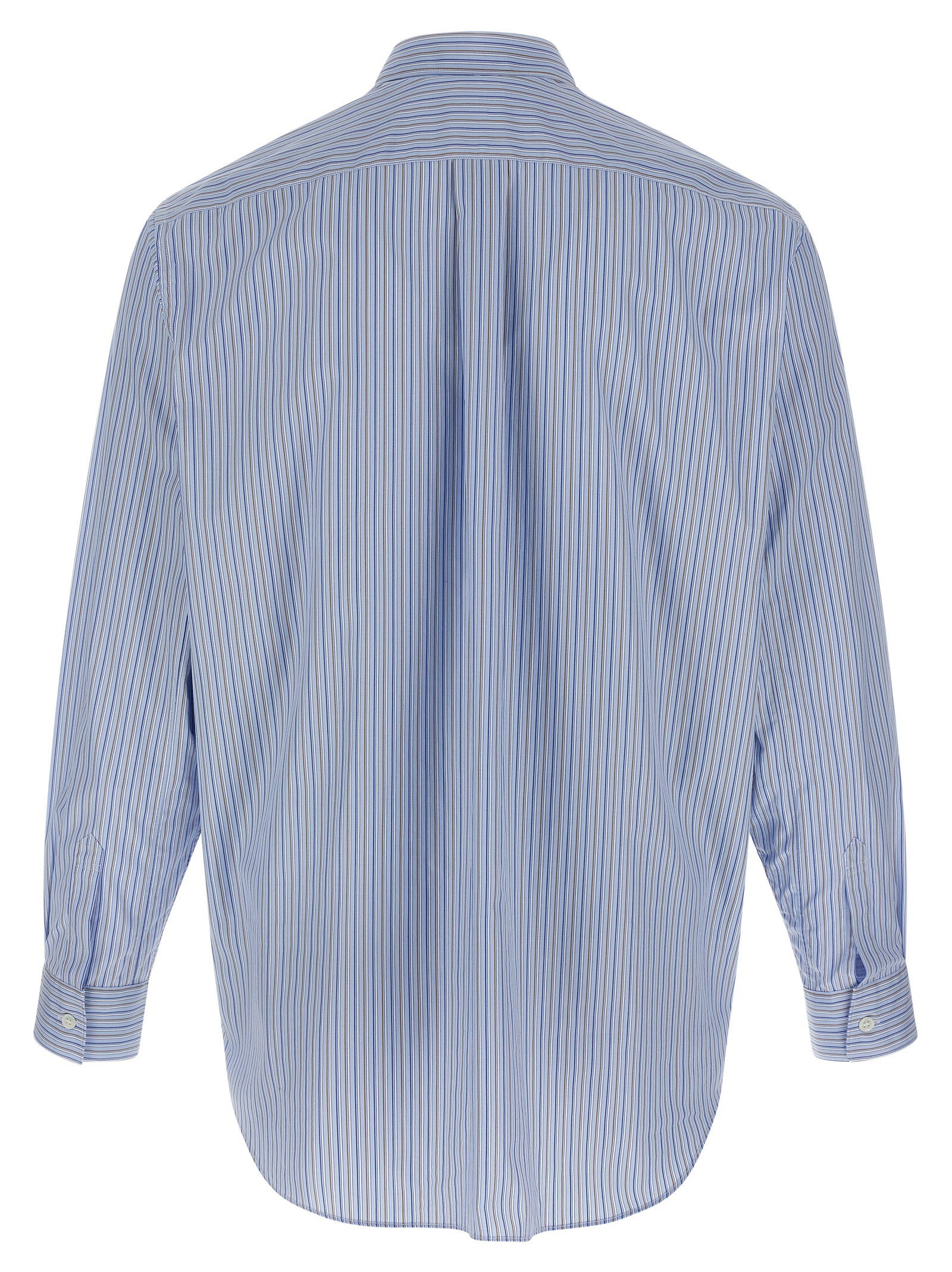 Comme Des Garcons Shirt Patterned Inserts Shirt