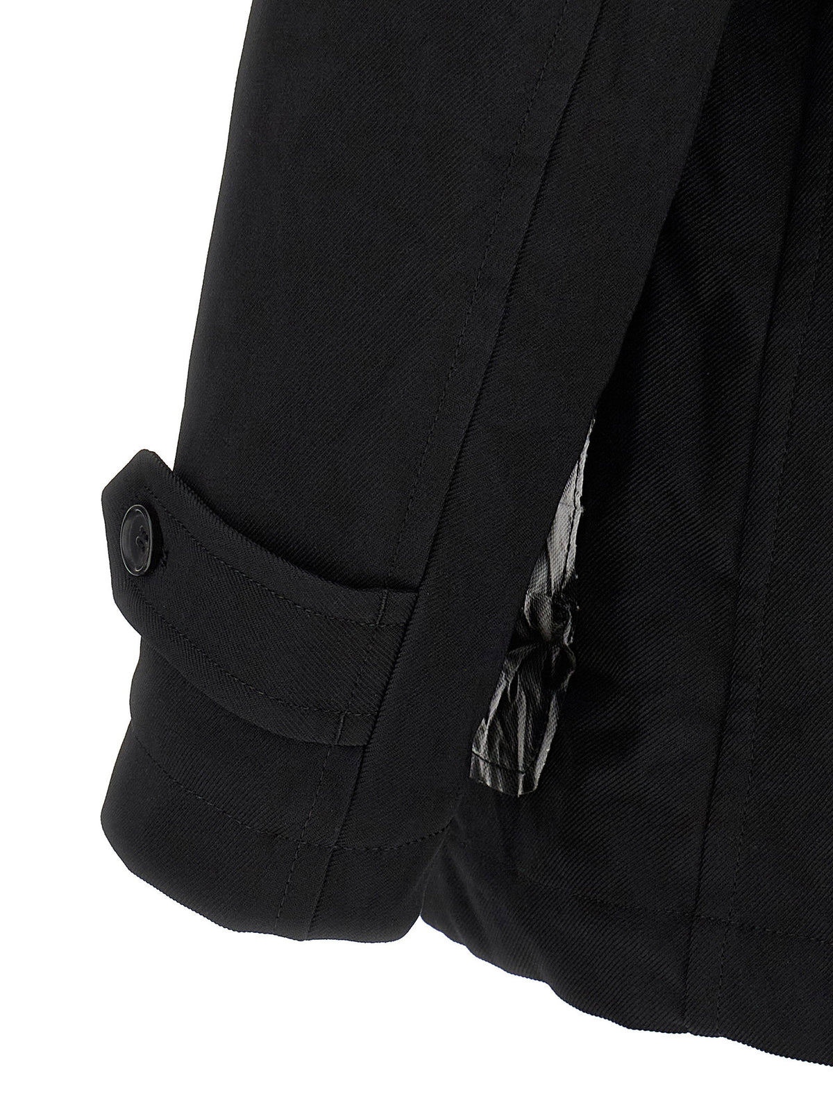 Comme Des Garcons Shirt Double-breasted Caban