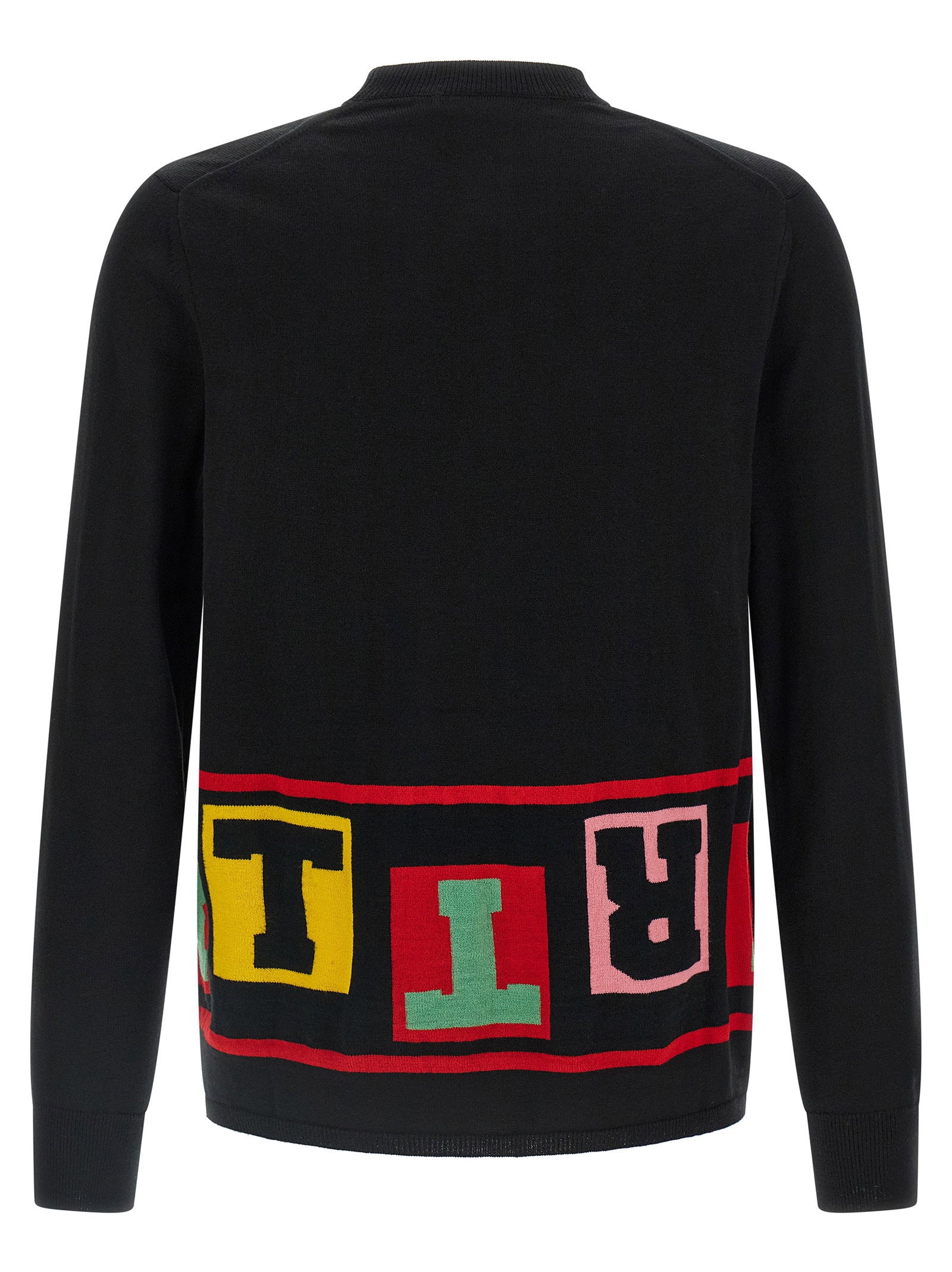 Comme Des Garcons Shirt Intarsia Sweater
