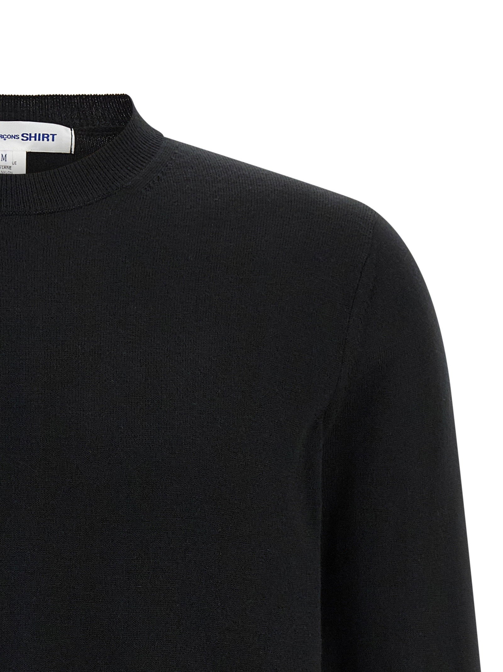 Comme Des Garcons Shirt Intarsia Sweater