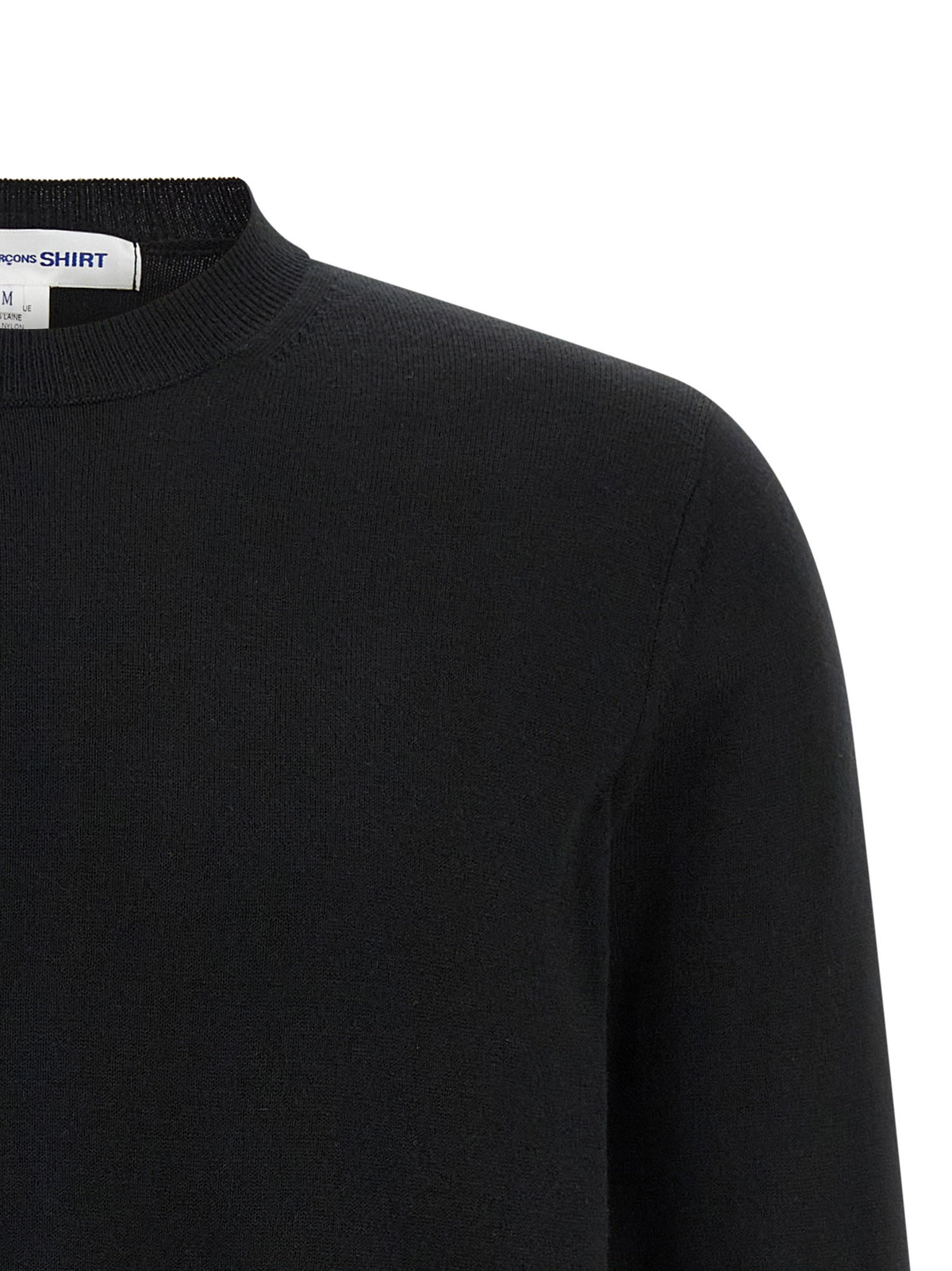 Comme Des Garcons Shirt Intarsia Sweater