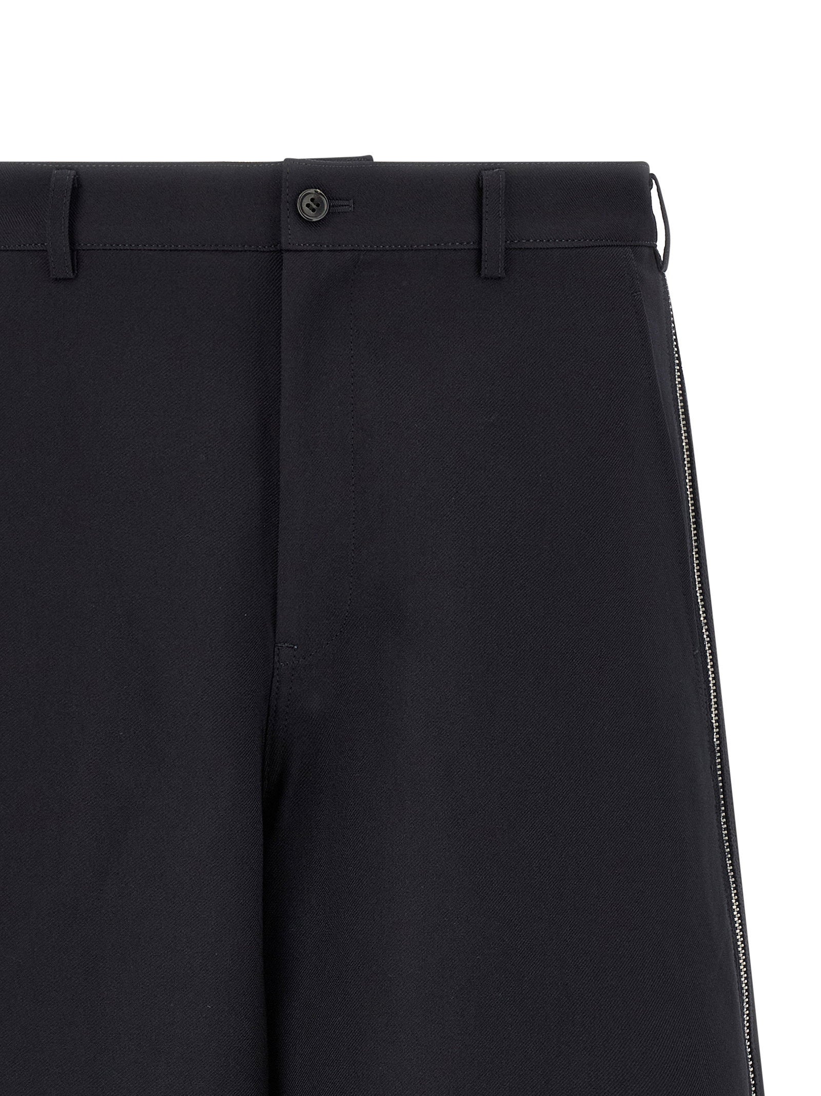 Comme Des Garcons Shirt Zip Bermuda Shorts