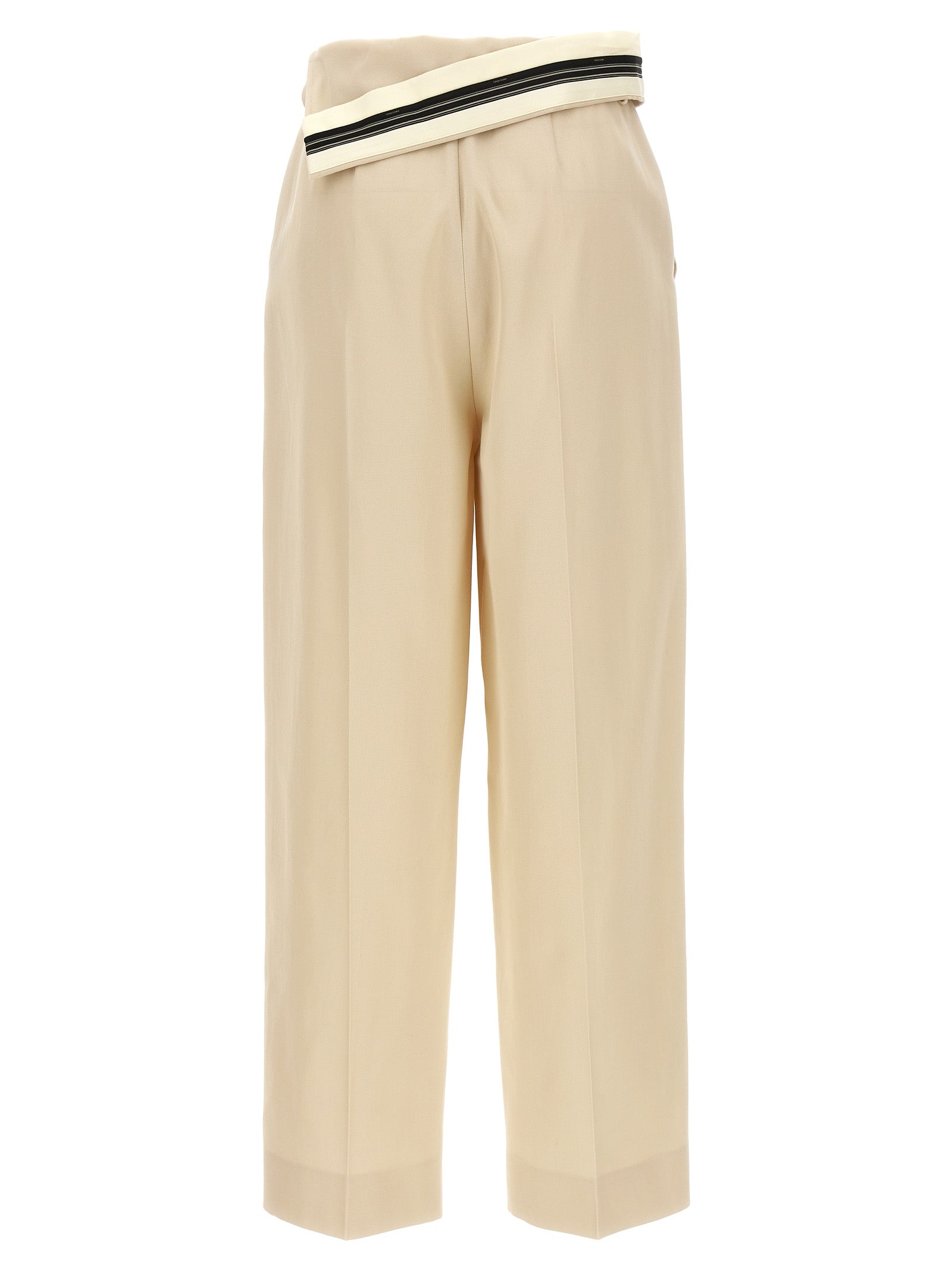 Fendi Roma Gabardine Trousers
