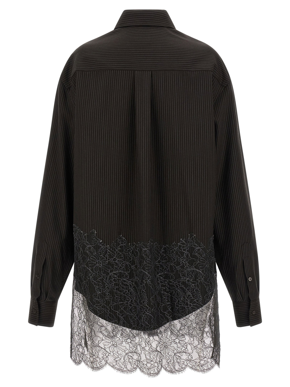 Fendi Wool And Lace Shirt