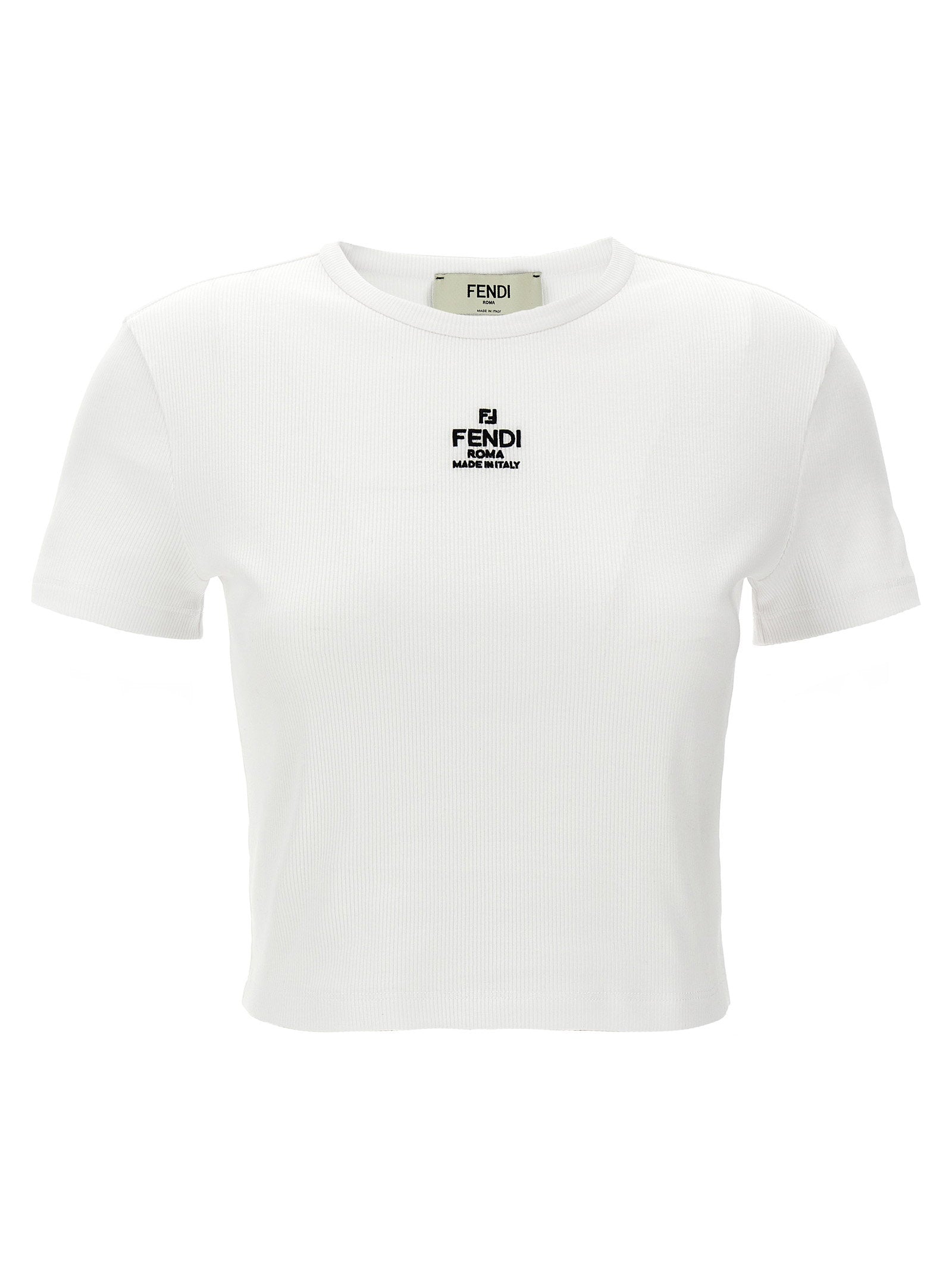 Fendi Cropped T-shirt
