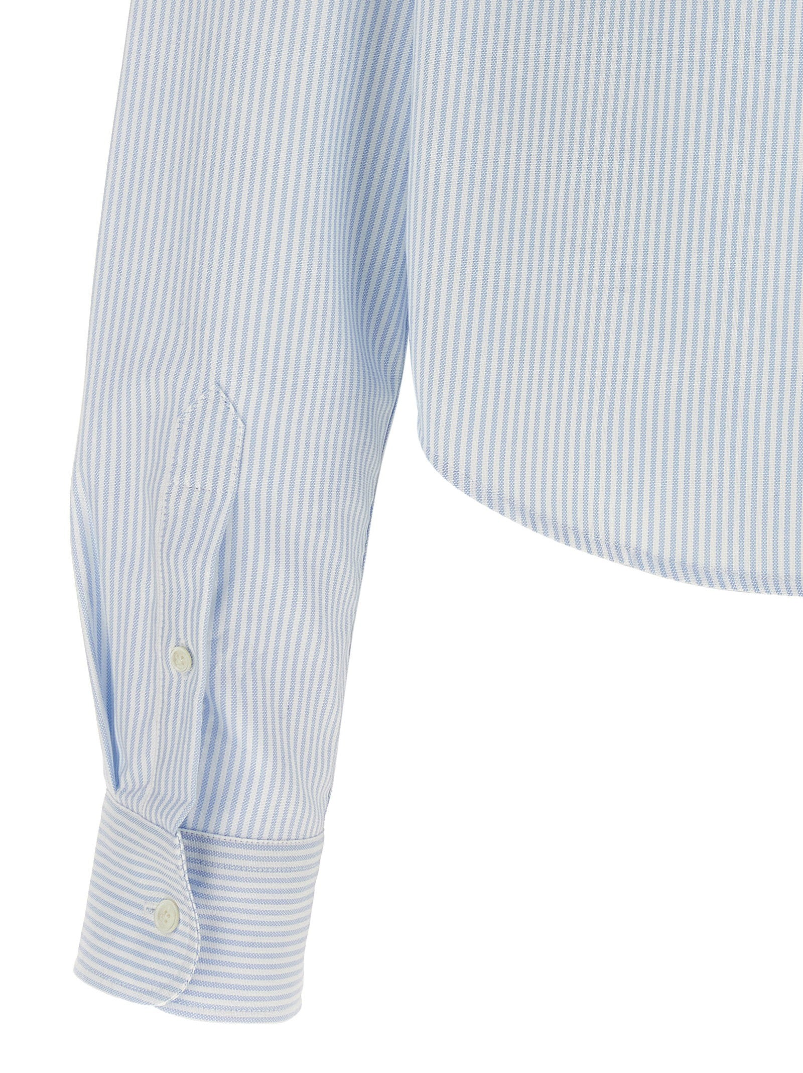 Ami Paris Ami De Coeur Cropped Shirt