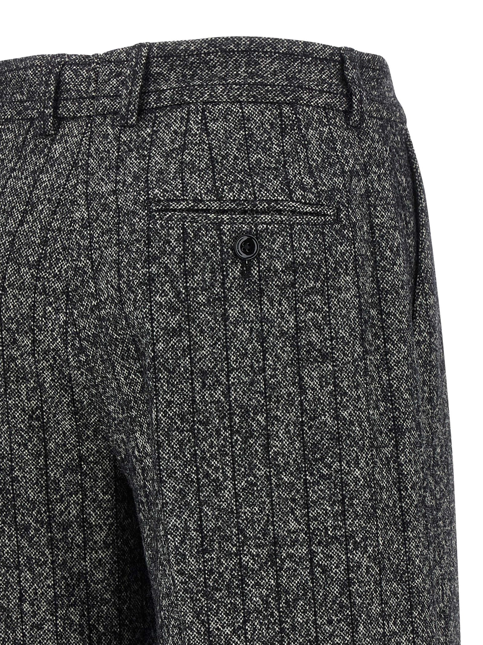 Dolce & Gabbana Striped Wool Pants