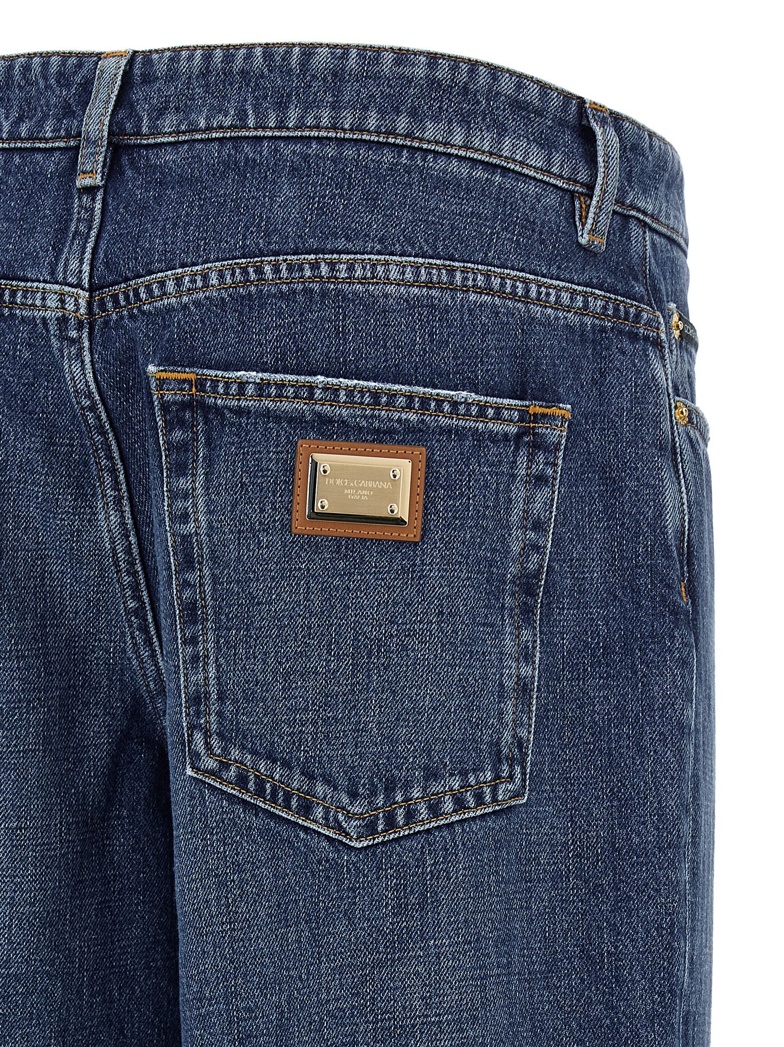 Dolce & Gabbana Wide Leg Jeans