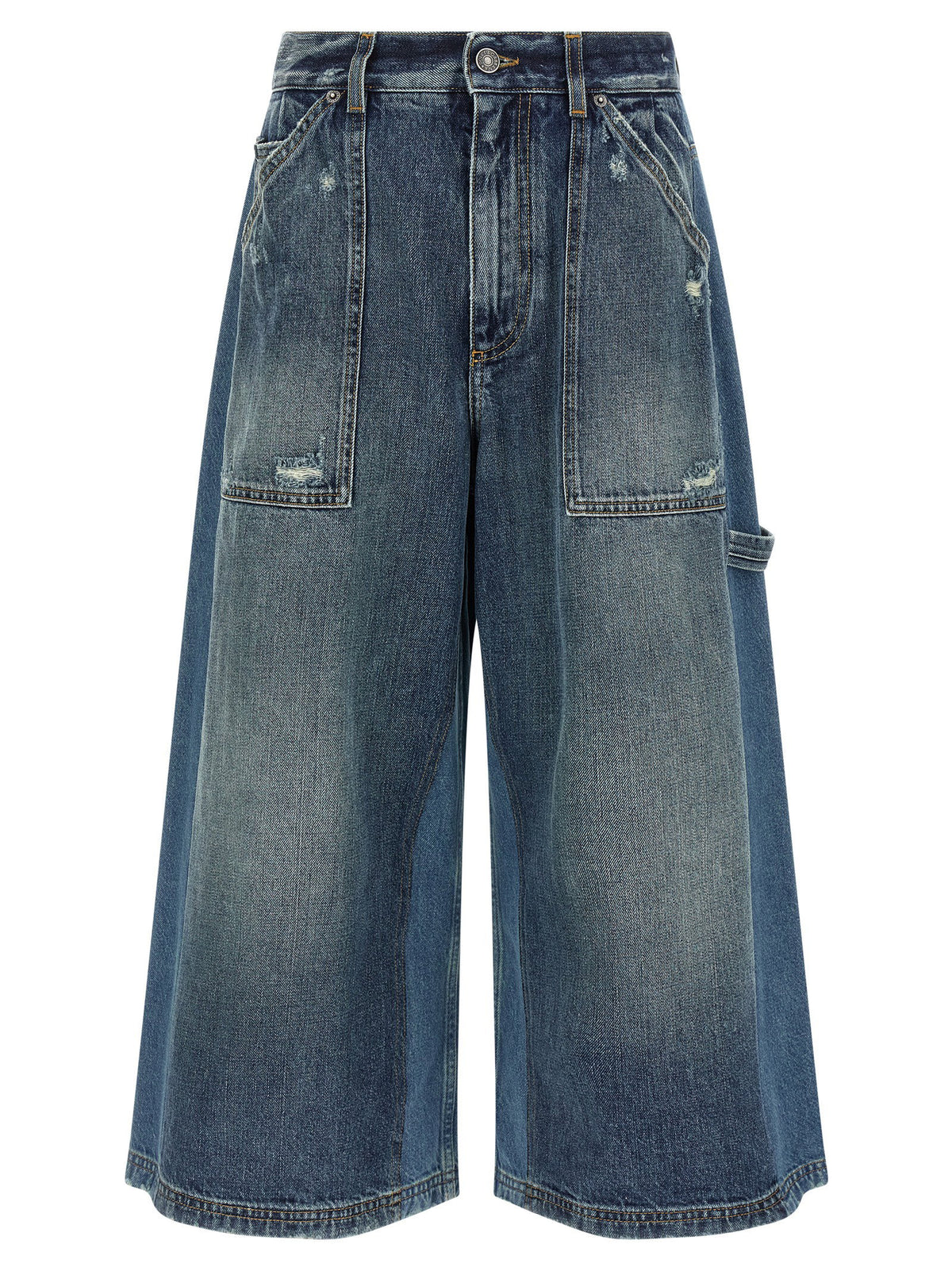 Dolce & Gabbana Denim Bermuda Shorts