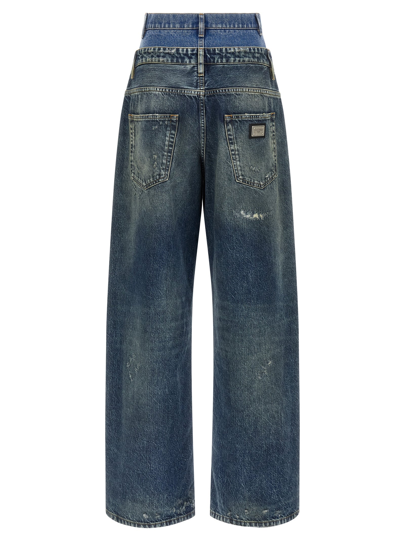 Dolce & Gabbana Double Layer Jeans