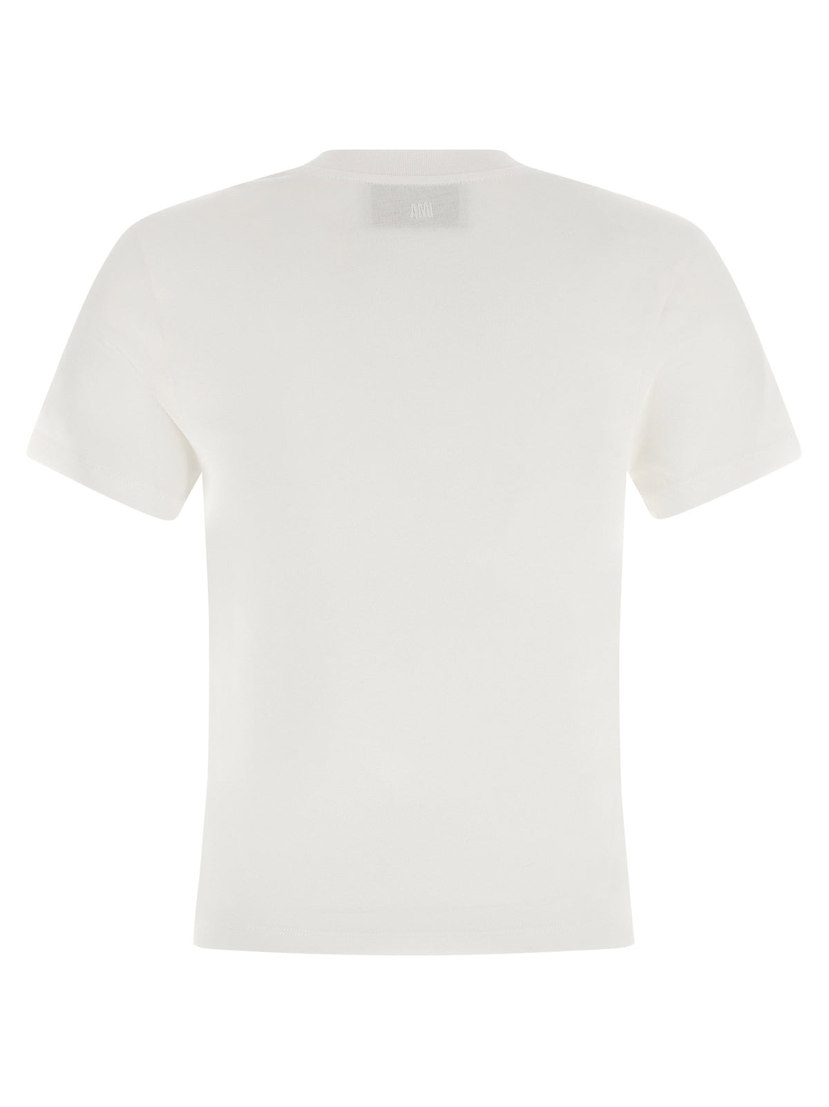 Ami Paris Ami De Coeur Cropped T-shirt