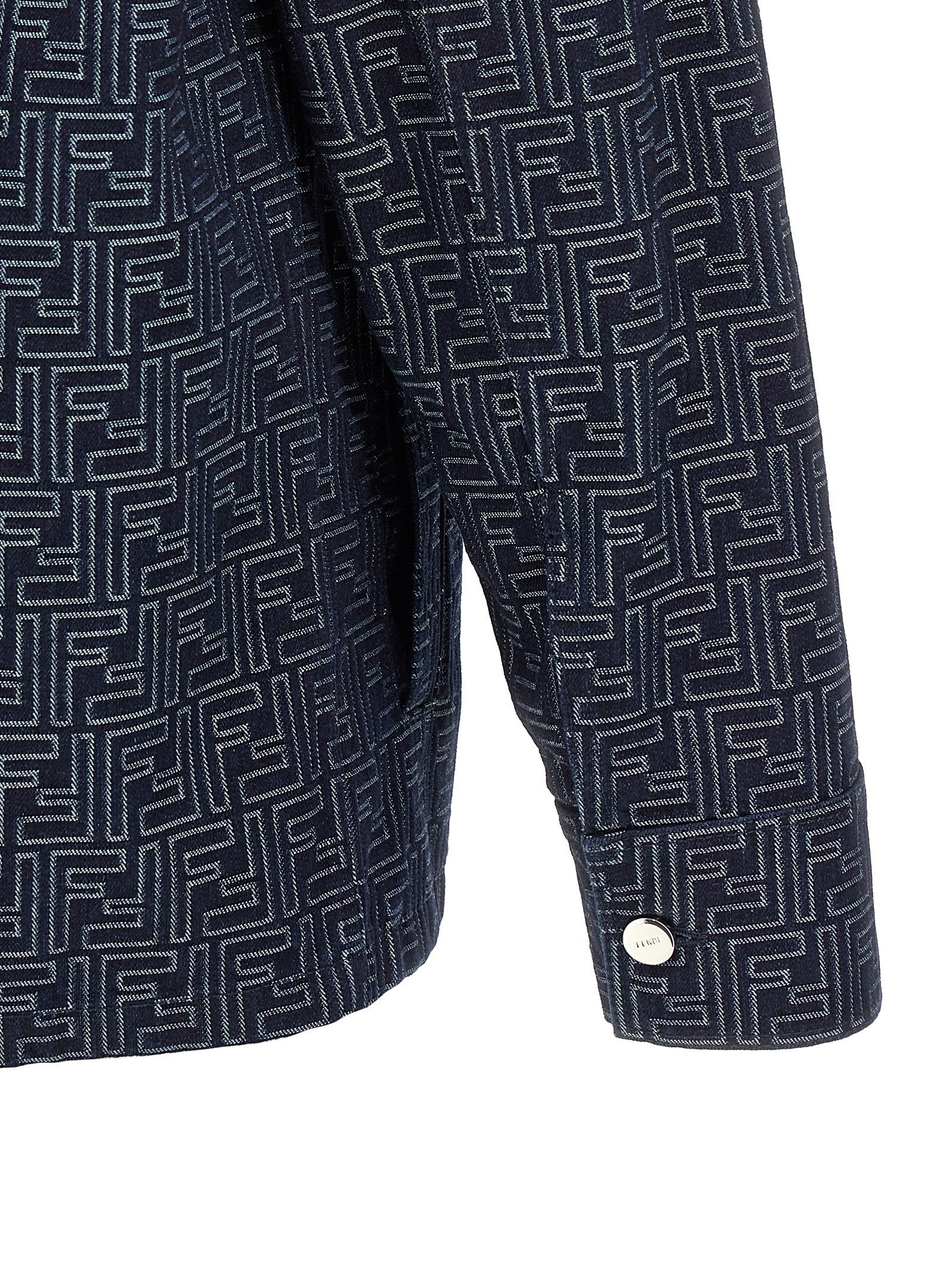 Fendi Overshirt Denim Ff