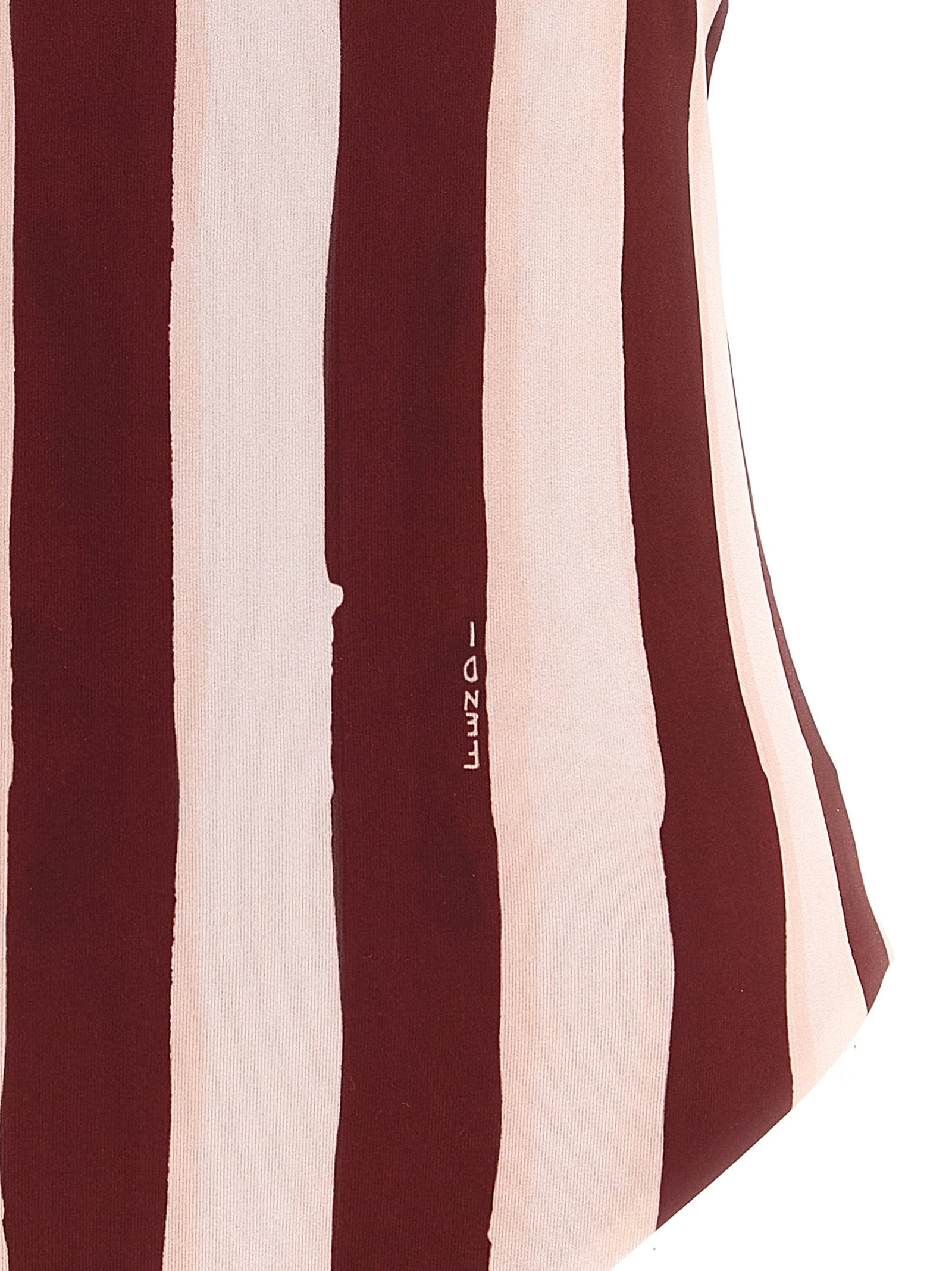 Fendi Pequin One-piece Swimsuit
