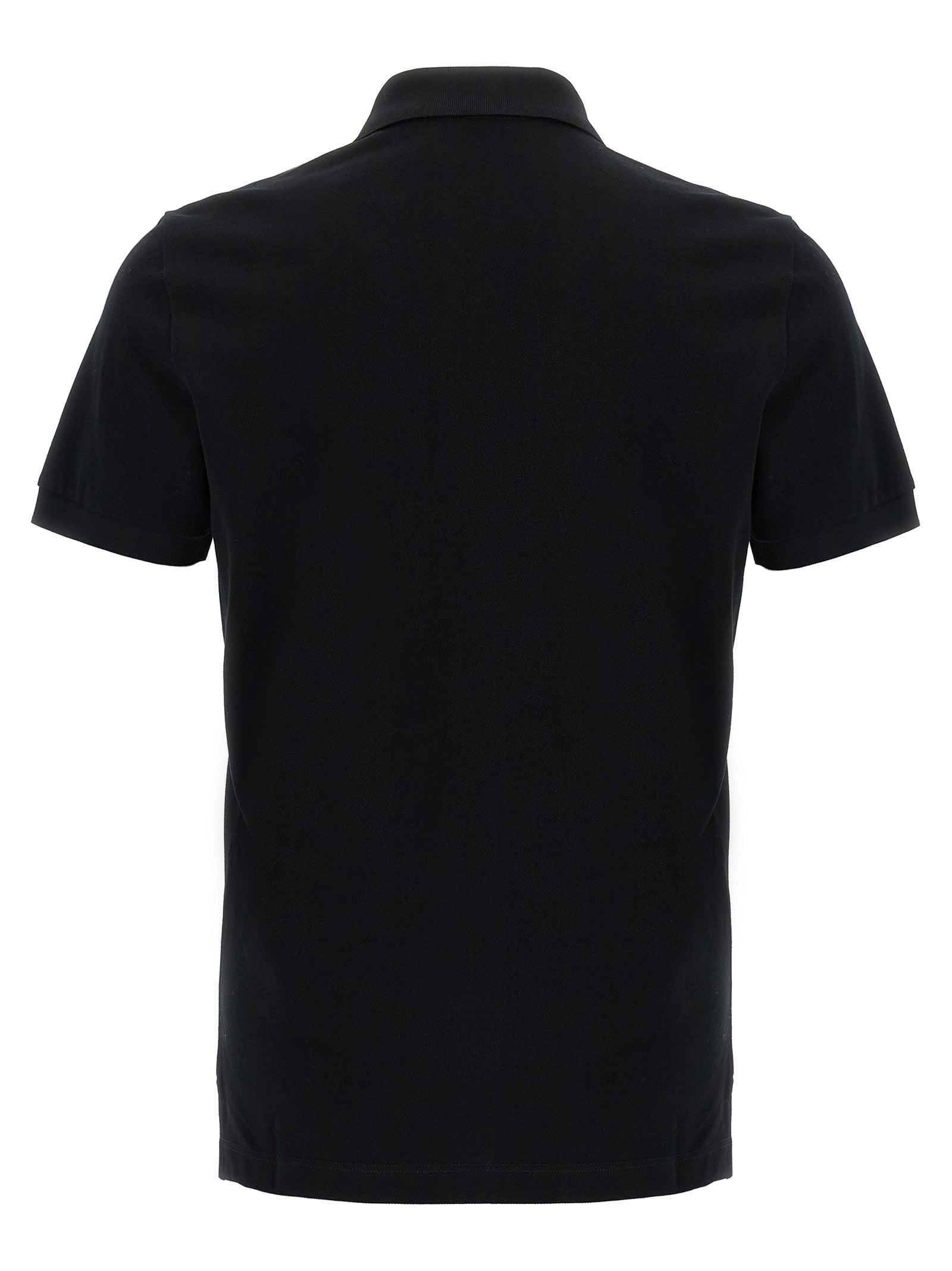 Fendi Ff Metallic Logo Polo Shirt