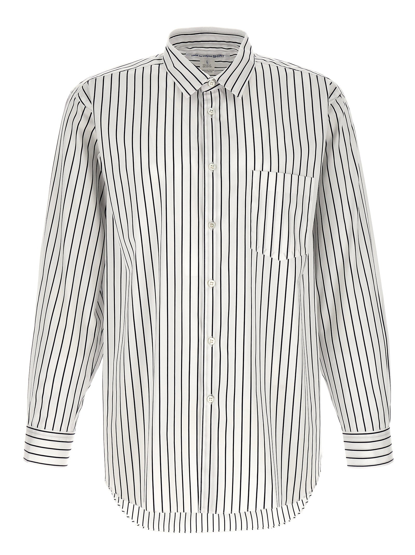 Comme Des Garcons Shirt Striped Shirt