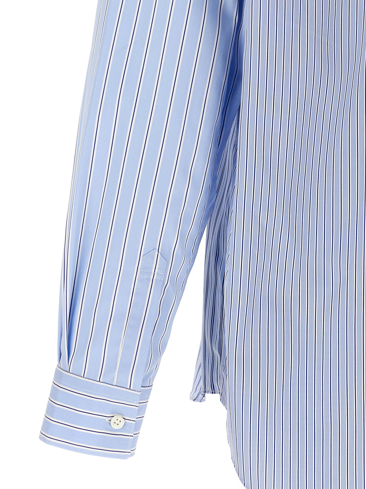 Comme Des Garcons Shirt Patchwork Shirt