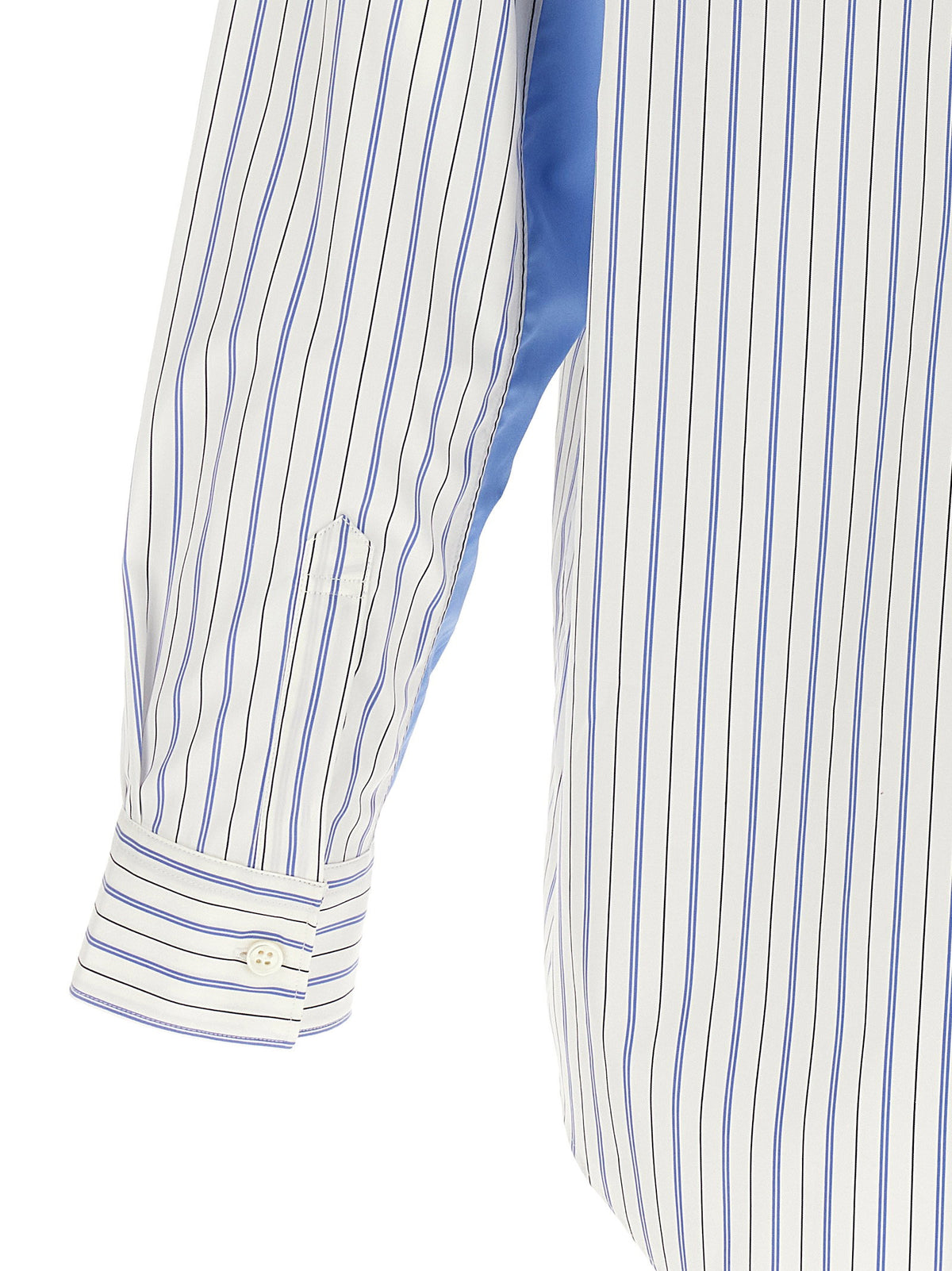 Comme Des Garcons Shirt Solid Color Insert Shirt