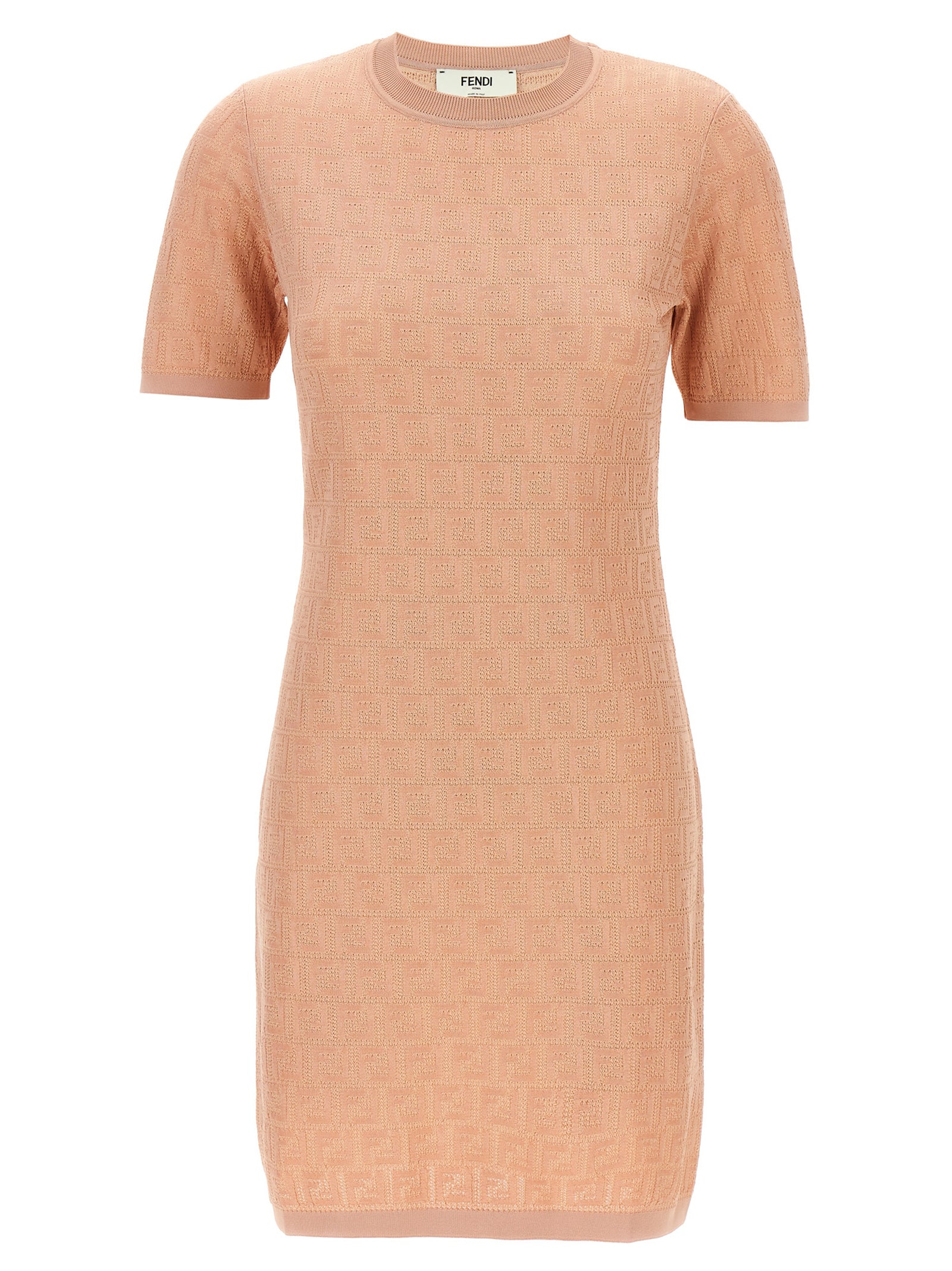 Fendi Ff Cotton Dress