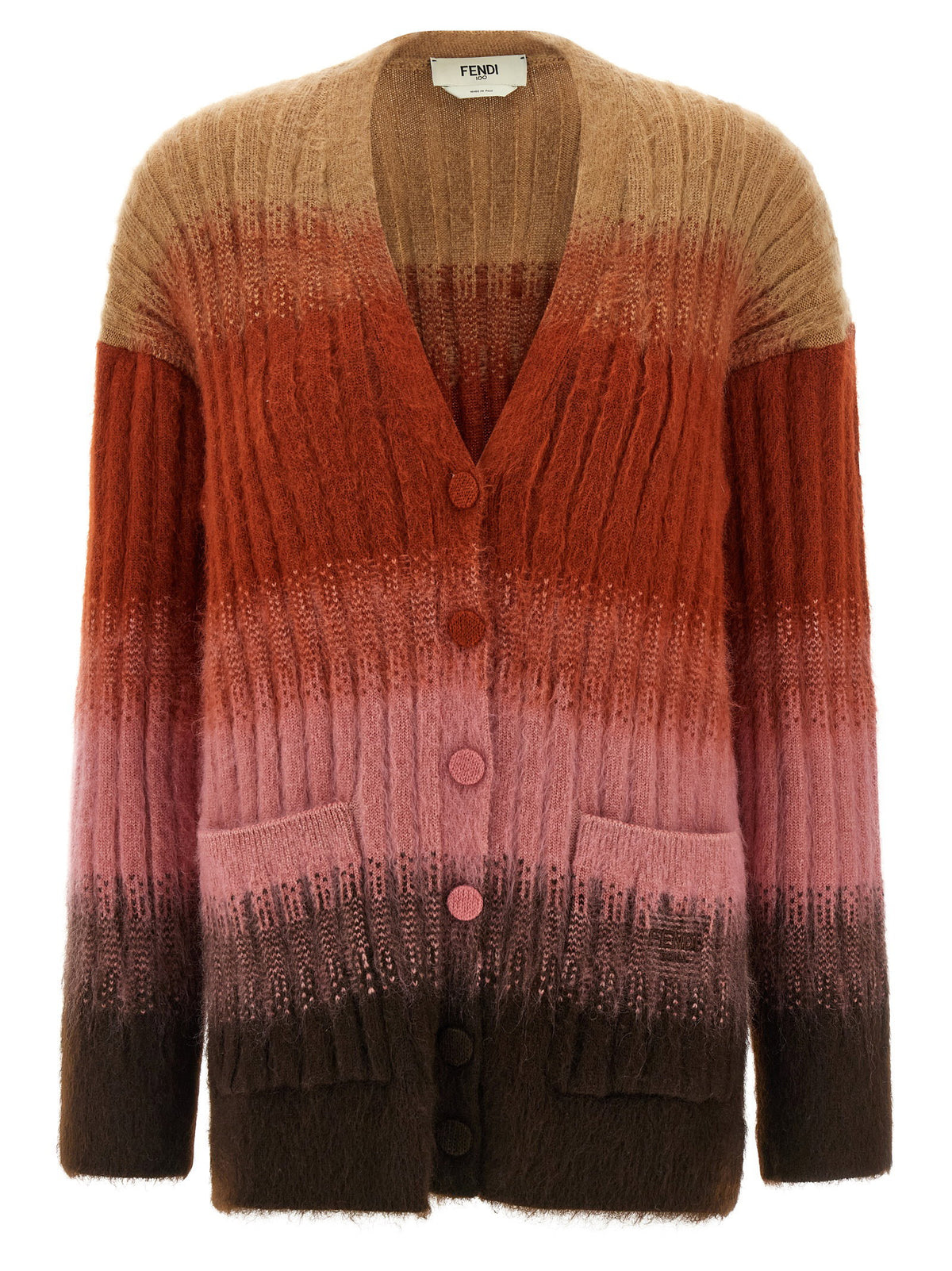 Fendi Vanisé Knit Cardigan