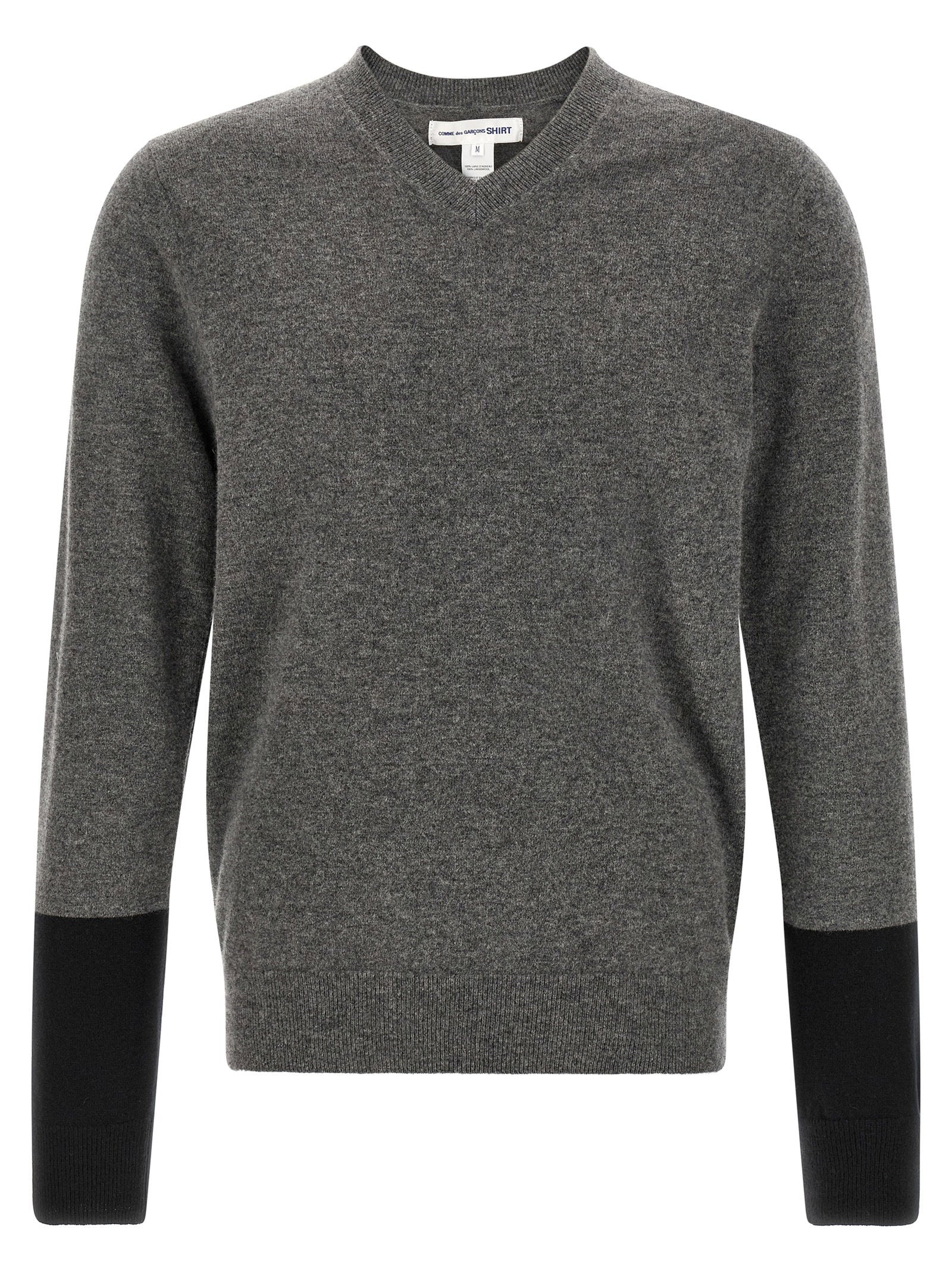Comme Des Garcons Shirt Color-block Sweater