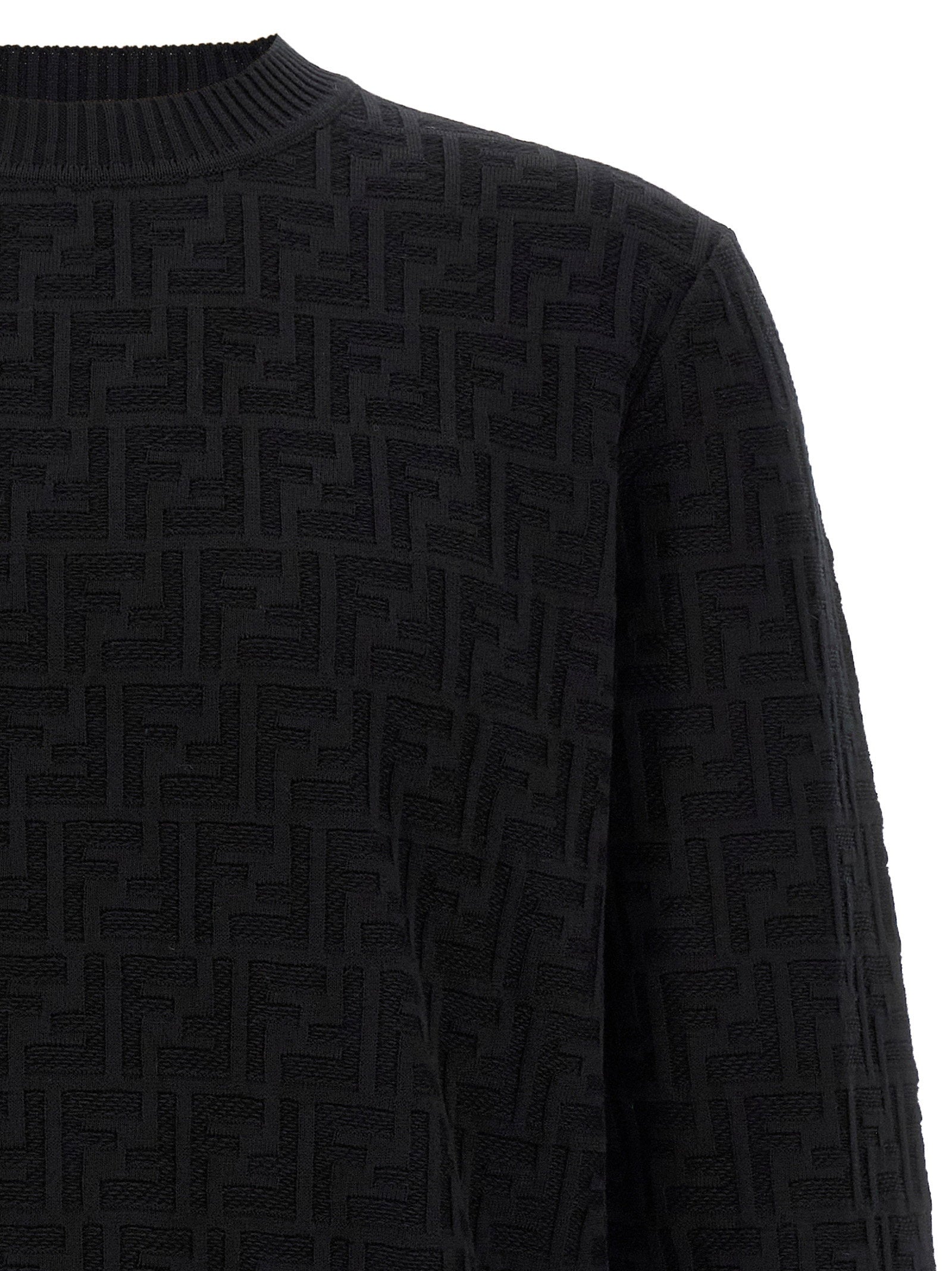 Fendi Ff Jacquard Sweater