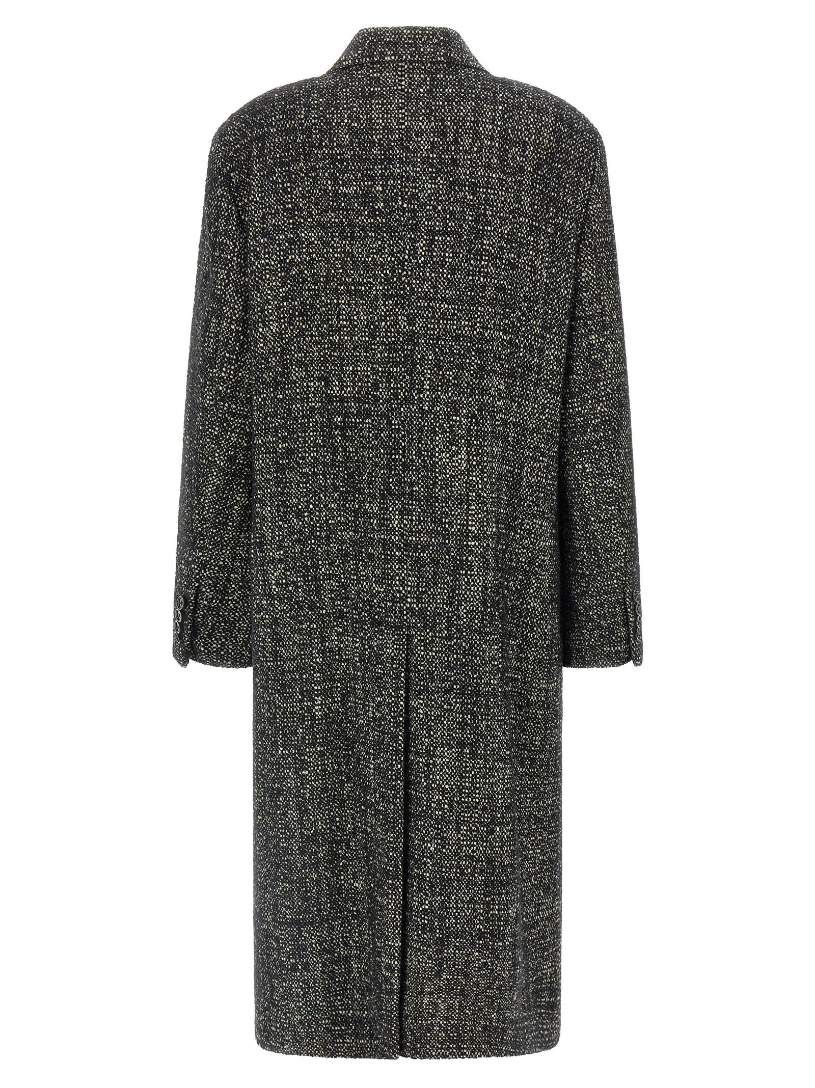 Dolce & Gabbana Bouclé Wool Coat