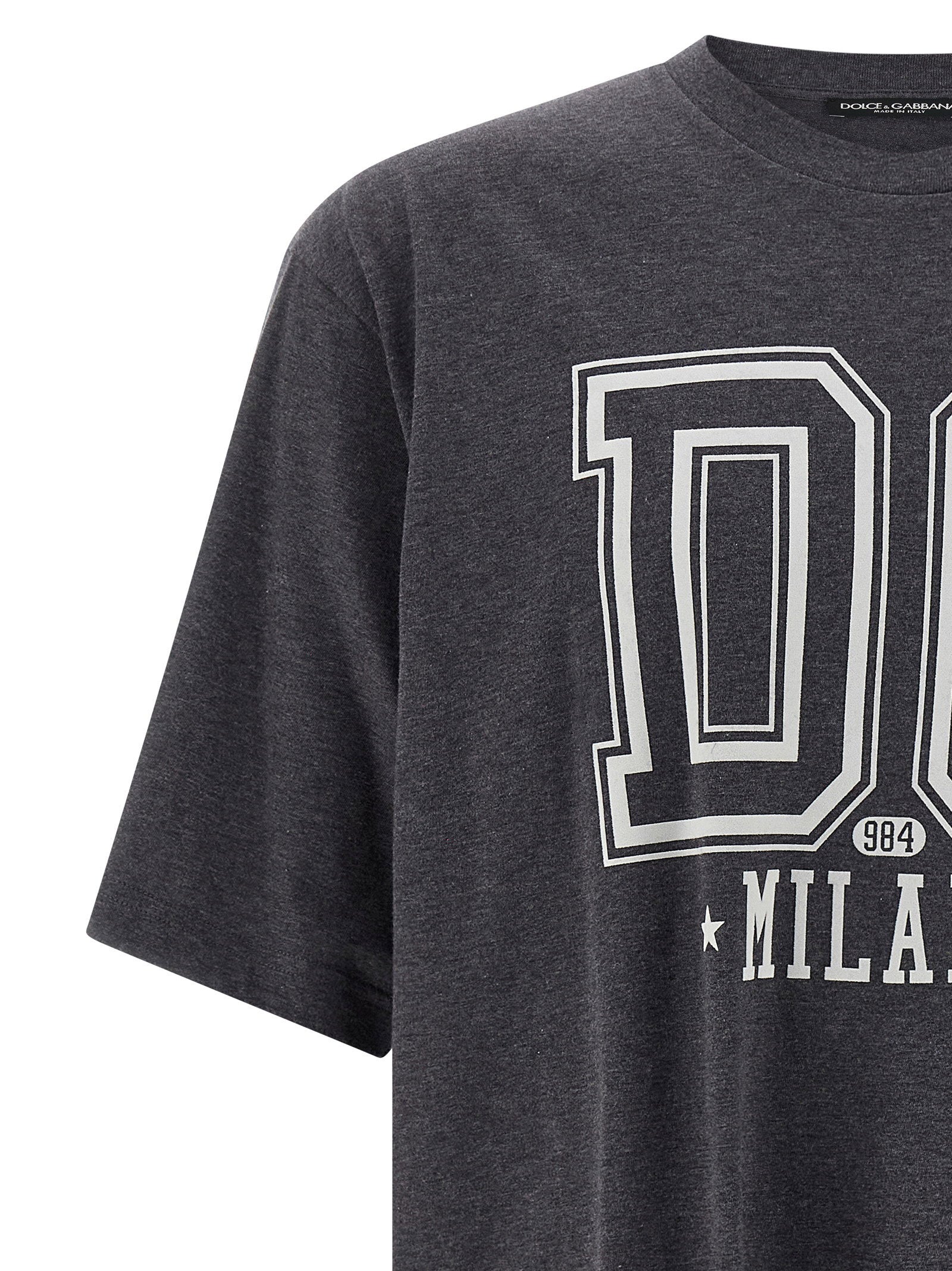 Dolce & Gabbana Flocked Print T-shirt