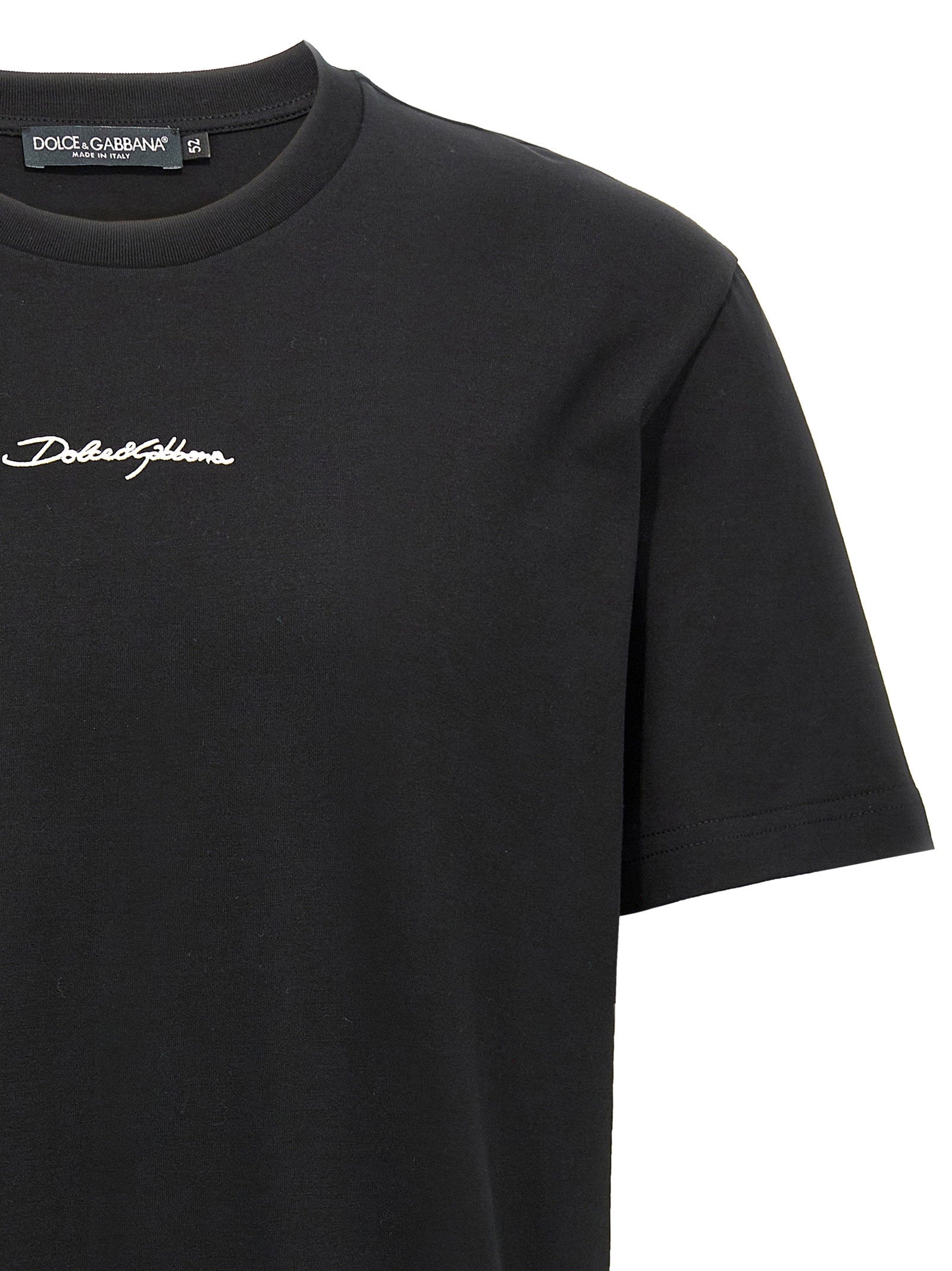 Dolce & Gabbana Logo Embroidery T-shirt