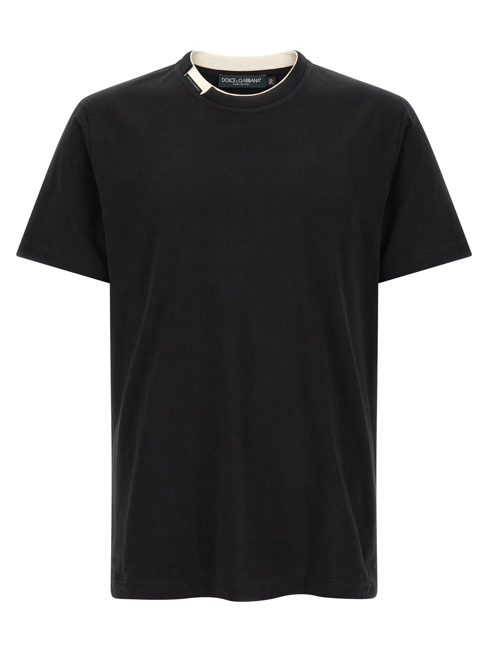 Dolce & Gabbana Double-layer Collar T-shirt