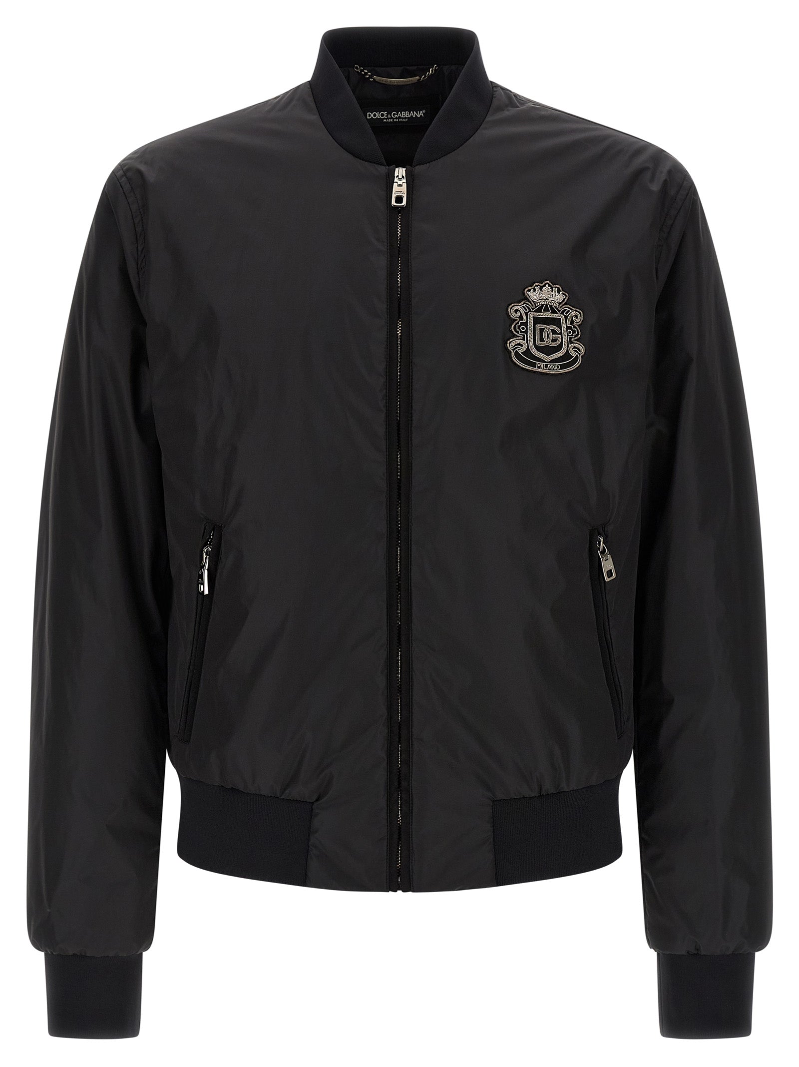Dolce & Gabbana Dg Patch Bomber Jacket