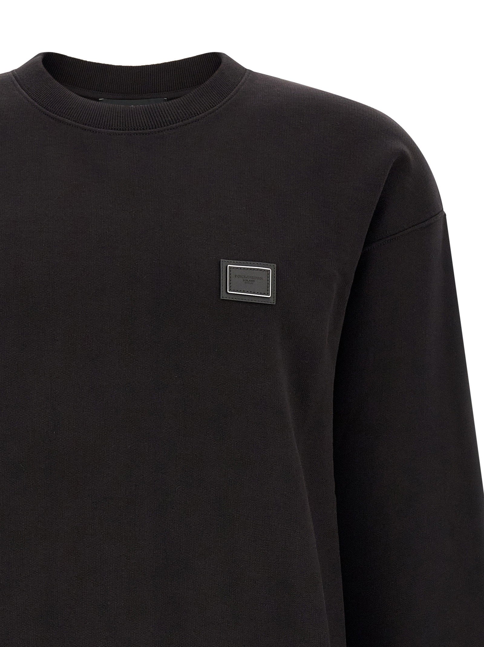 Dolce & Gabbana Logo Plaque Sweatshirt