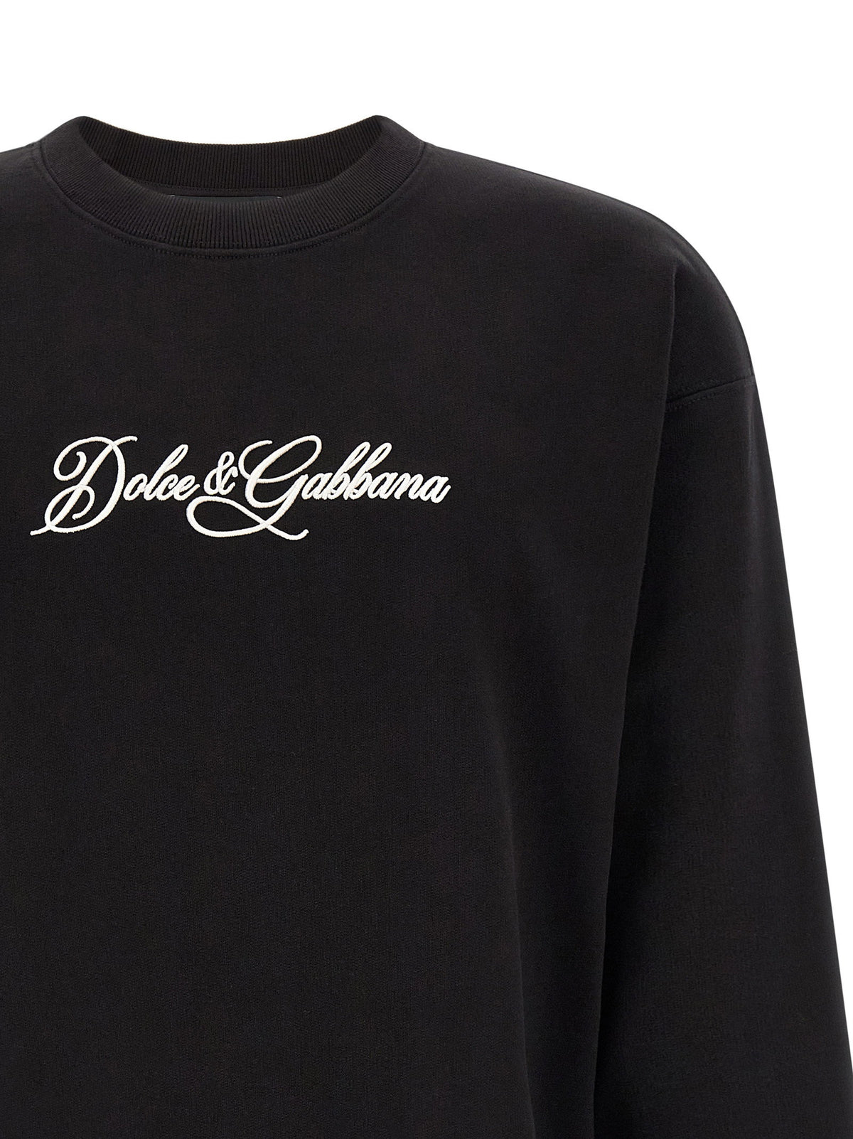 Dolce & Gabbana Logo Embroidery Sweatshirt