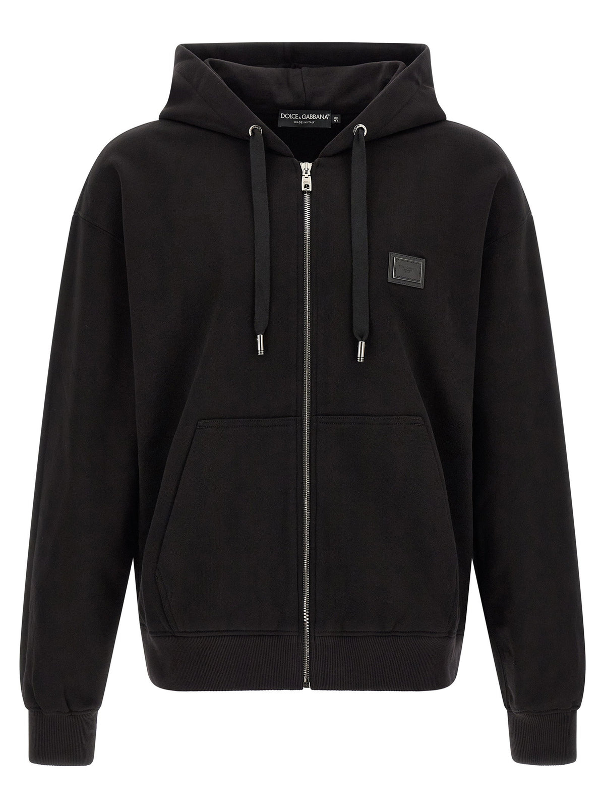 Dolce & Gabbana Logo Plaque Hoodie