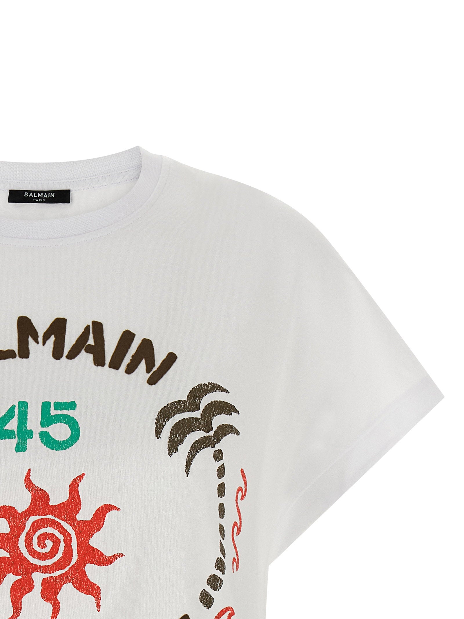 Balmain Club 45 Print T-shirt