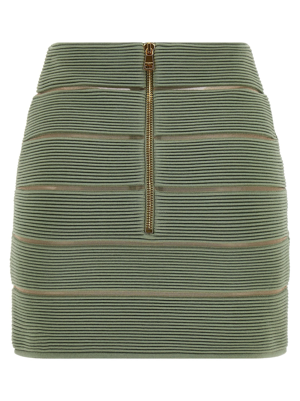 Balmain V-shaped Waist Skirt
