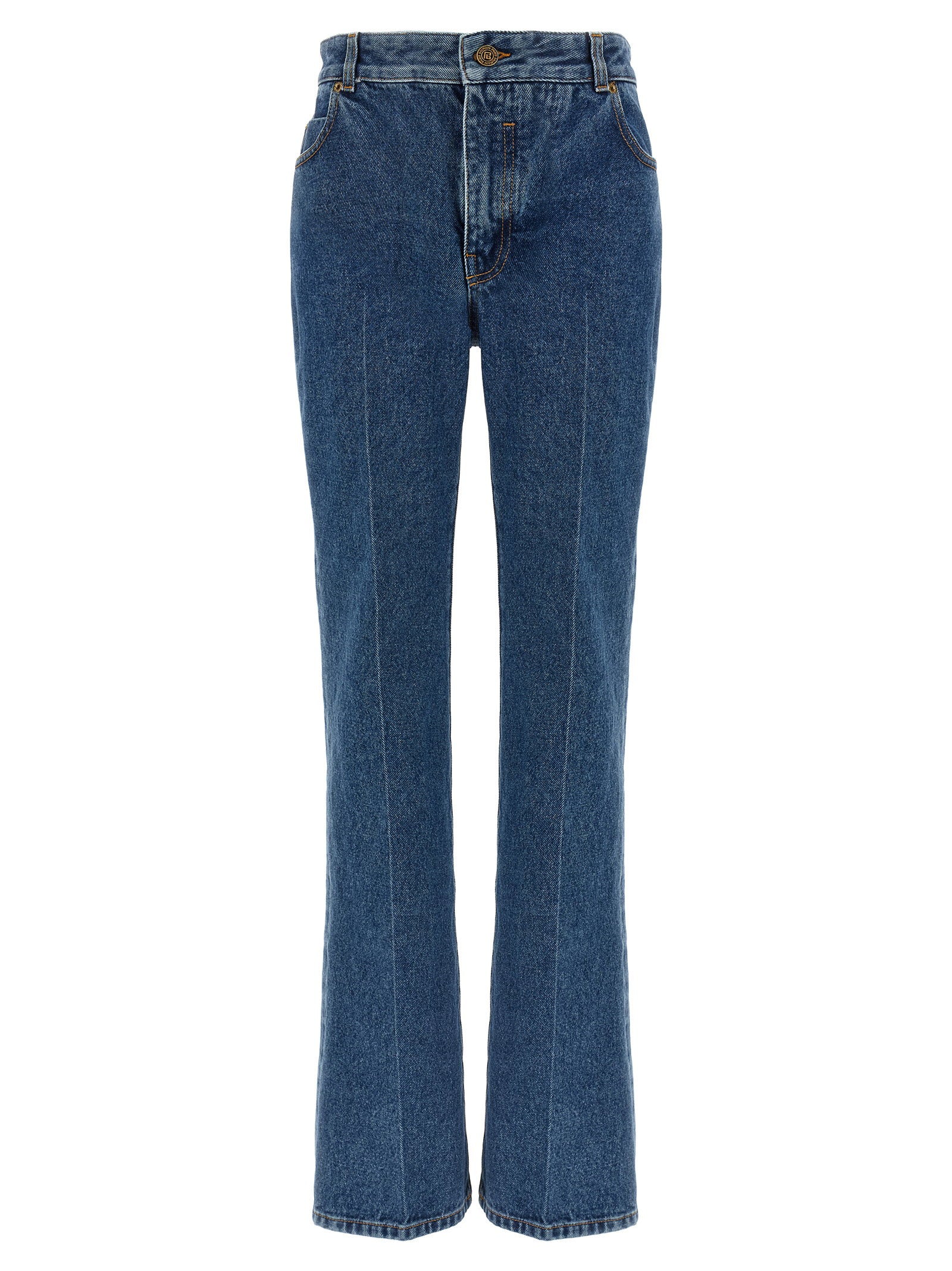 Balmain Embroidery Jeans