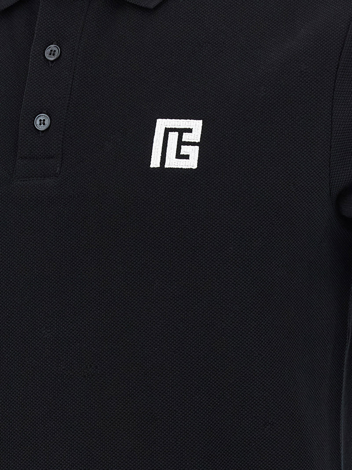 Balmain Embroidery Polo Shirt