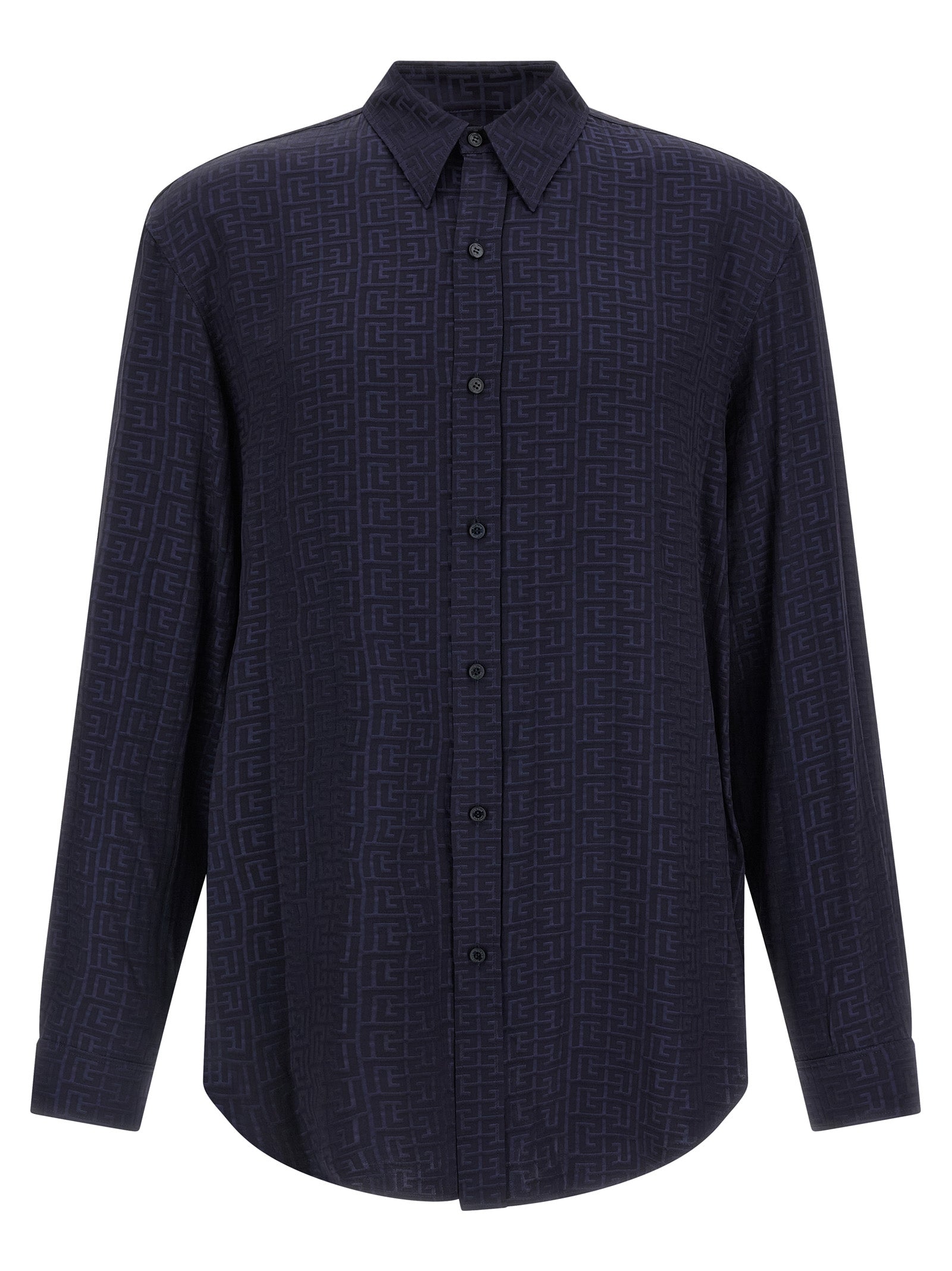 Balmain Jacquard Monogram Shirt