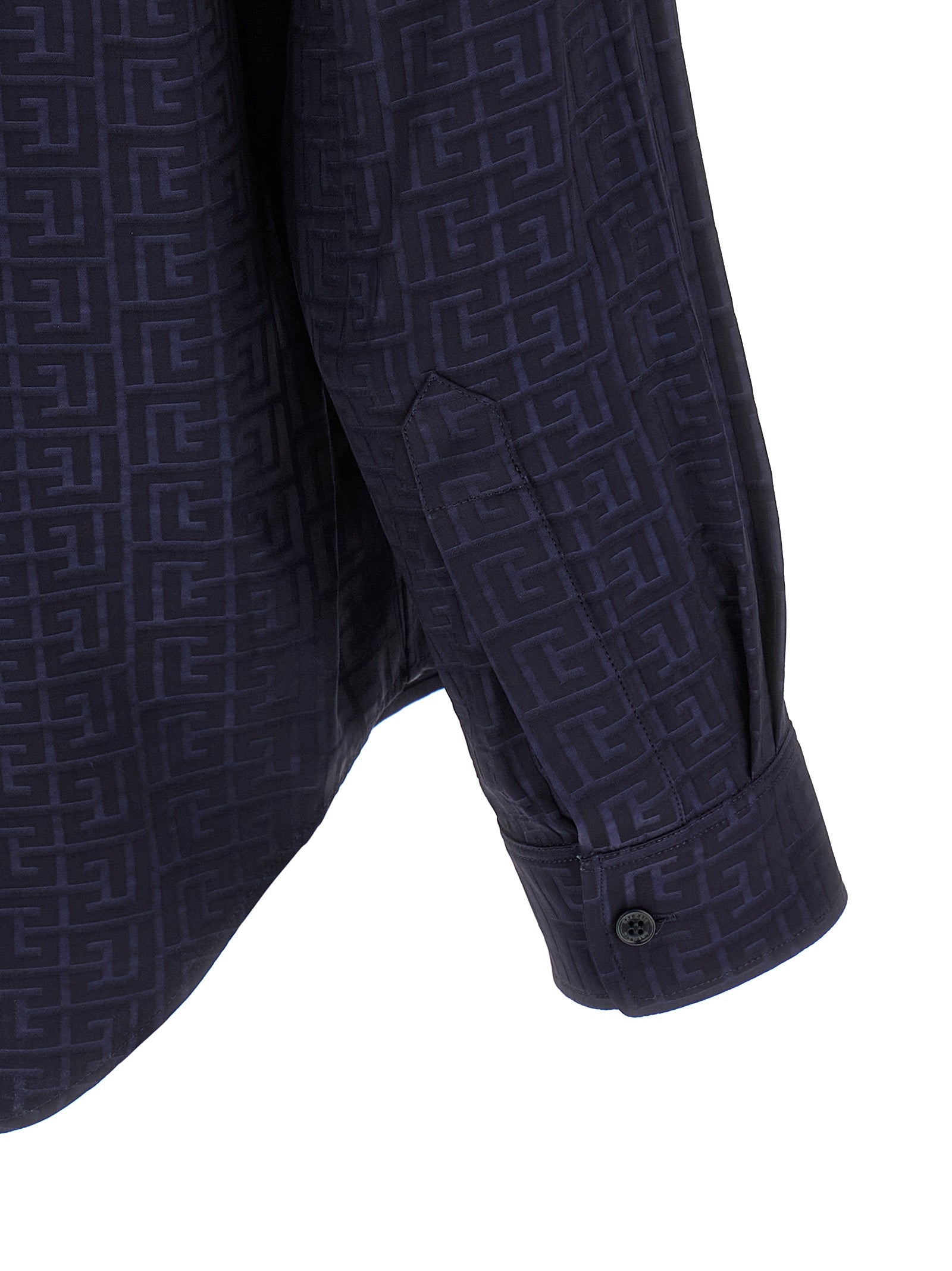 Balmain Jacquard Monogram Shirt