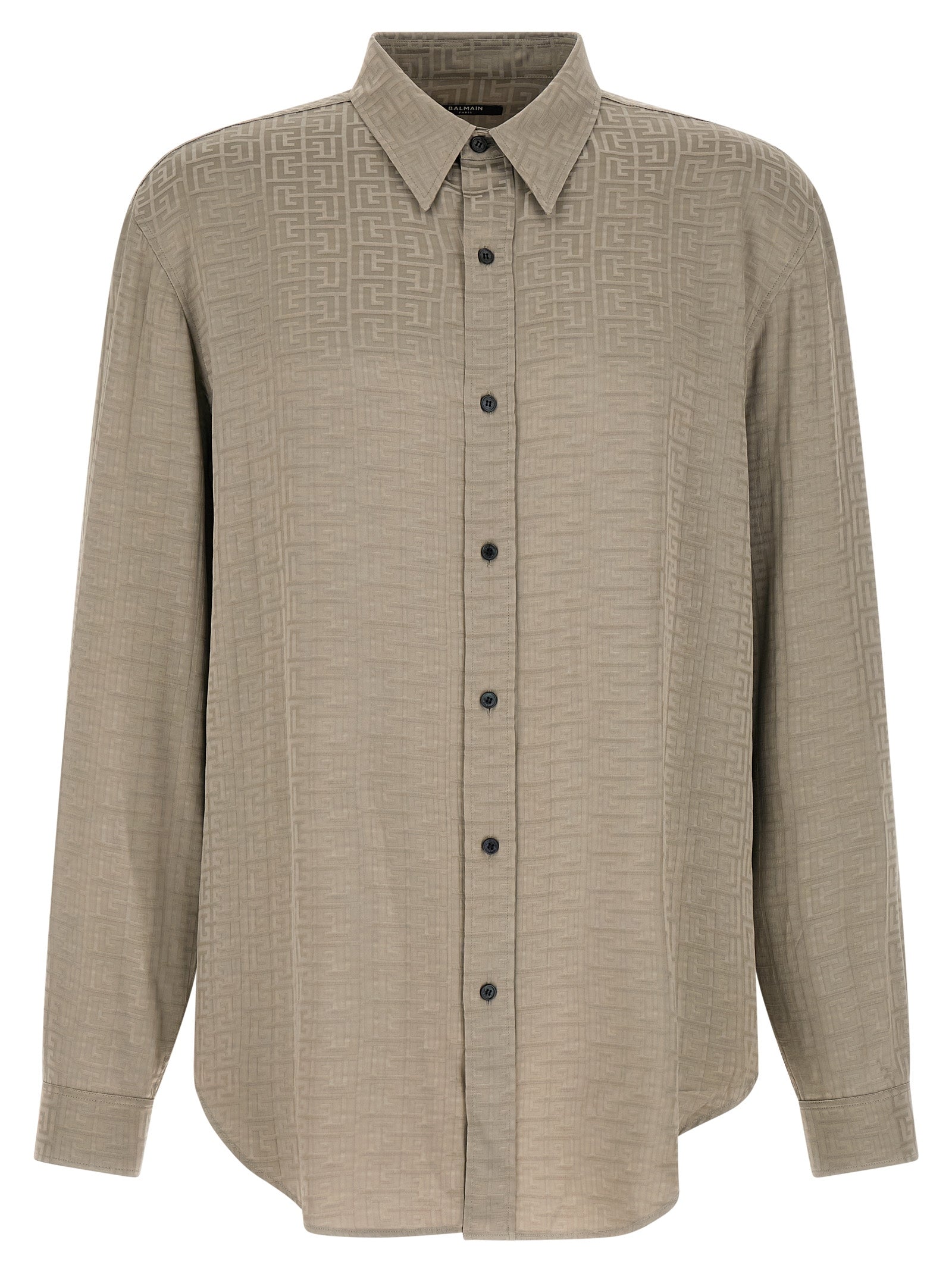 Balmain Jacquard Monogram Shirt