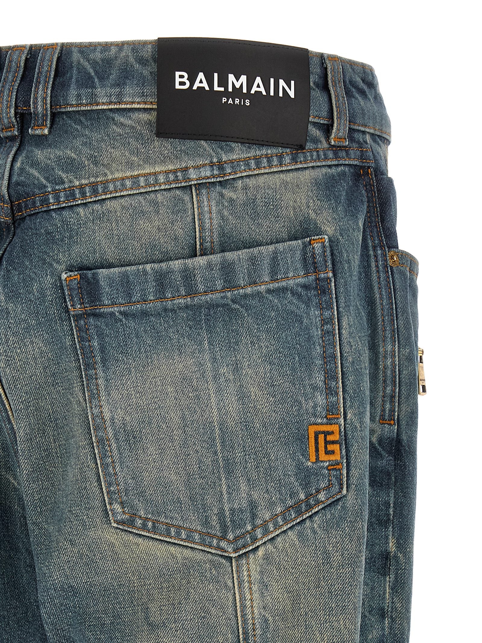 Balmain Biker Jeans