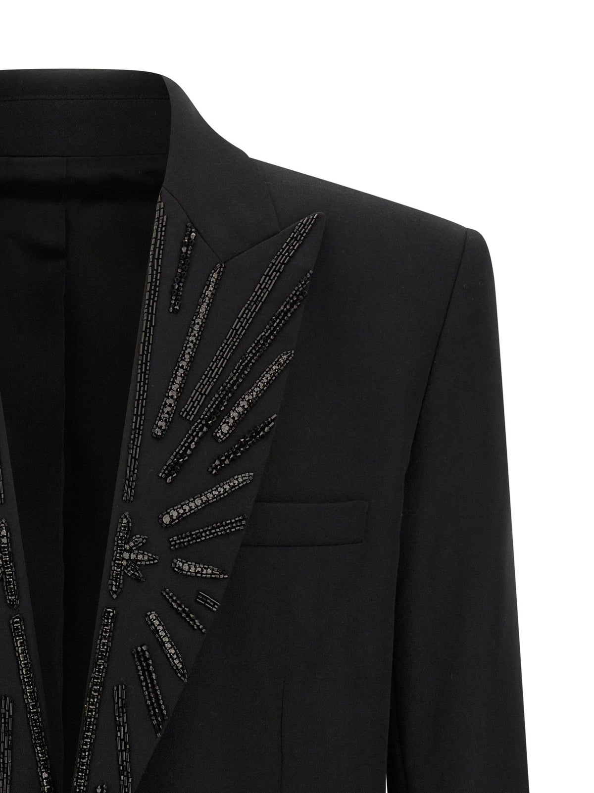 Balmain Crystal Blazer