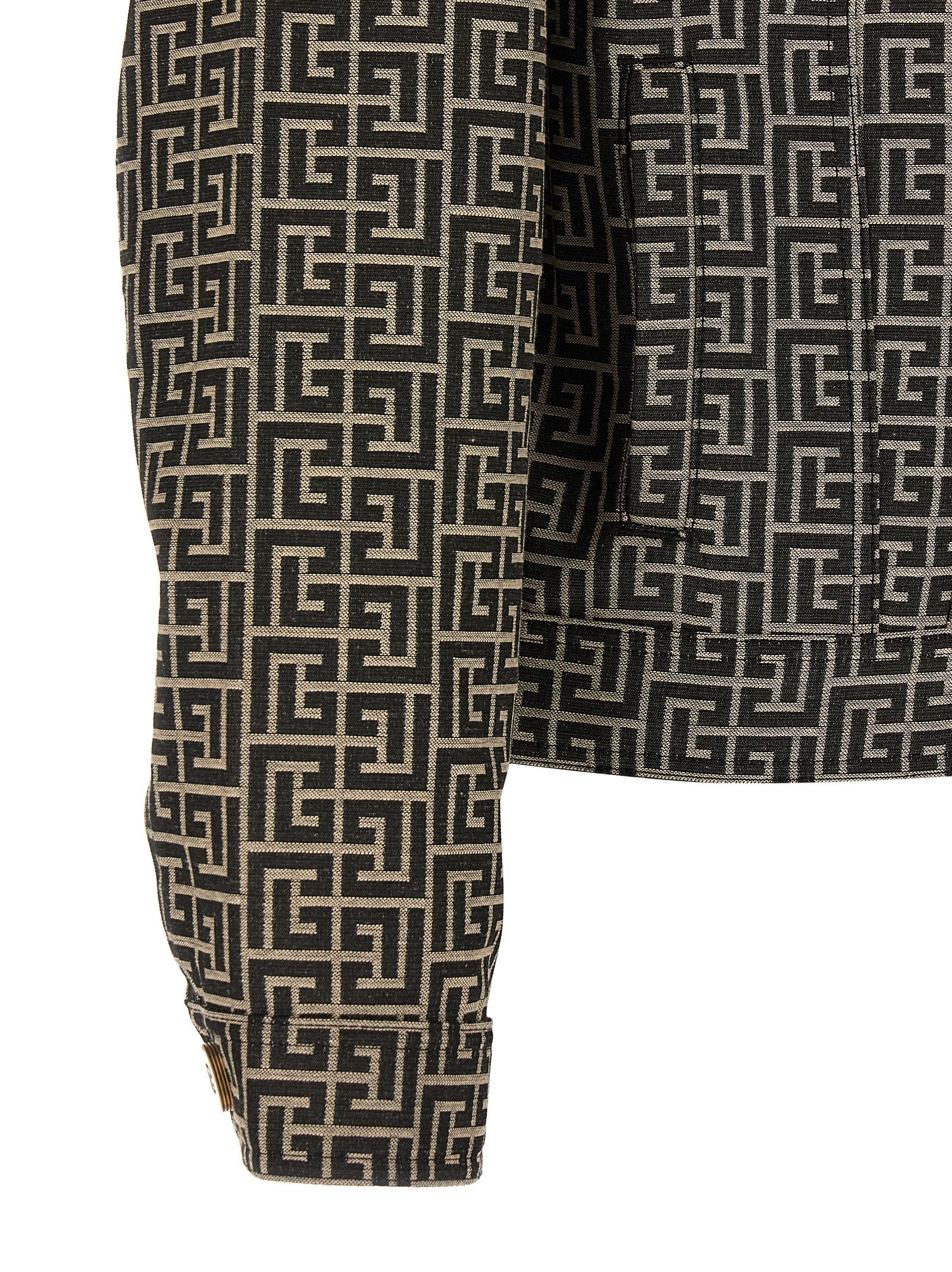 Balmain Jacquard Monogram Jacket