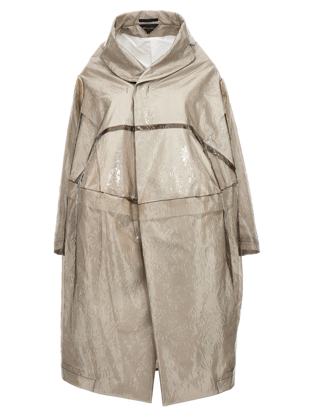 Comme Des Garcons Oversize Texture Trench Coat
